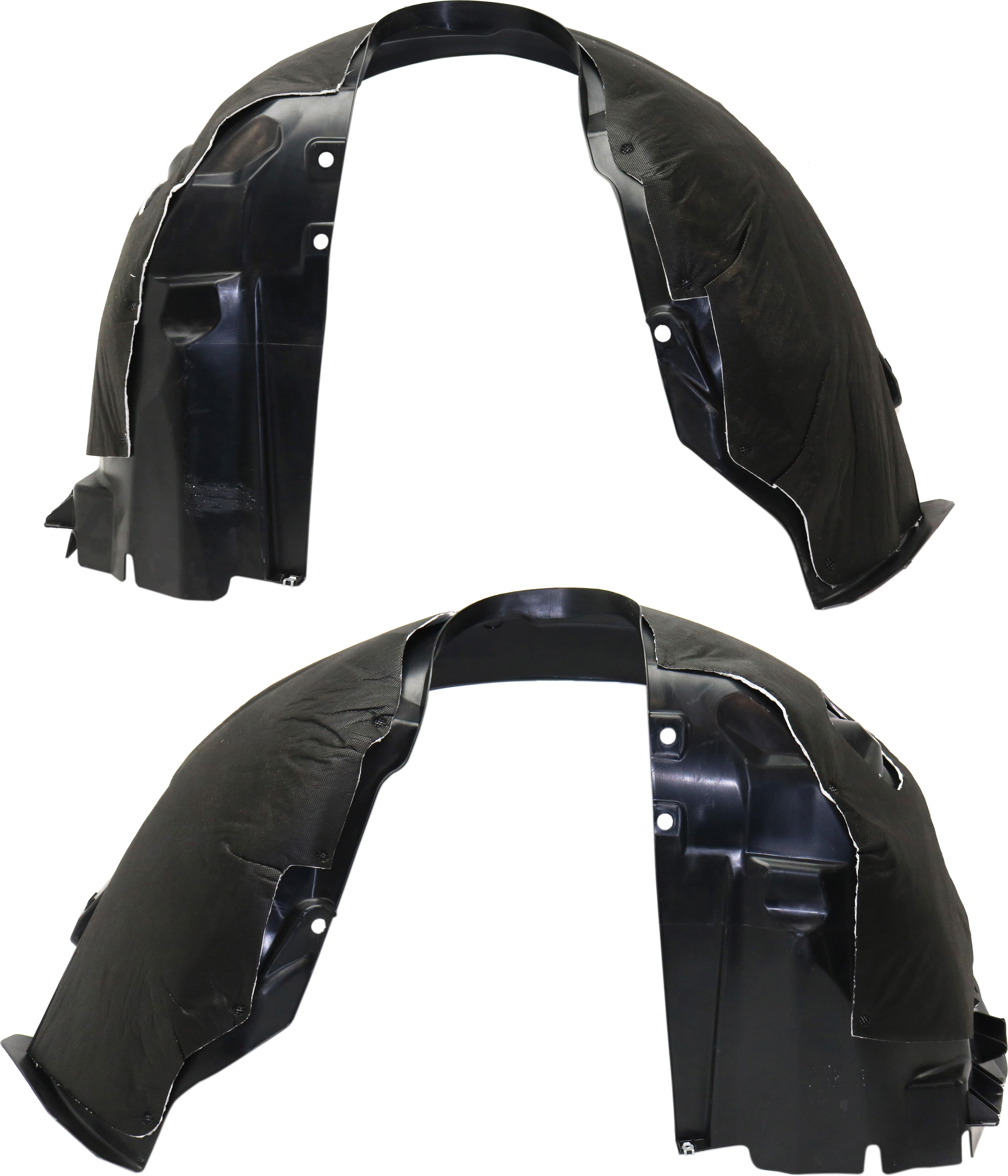AM ESCAPE 14-19 FRONT FENDER LINER RH AND LH w Insulation Foam From 8-5-14 SKU SET RF22210001 Partslink FO1249161 FO1248161 OEM CJ5Z16102B CJ5Z16103B
