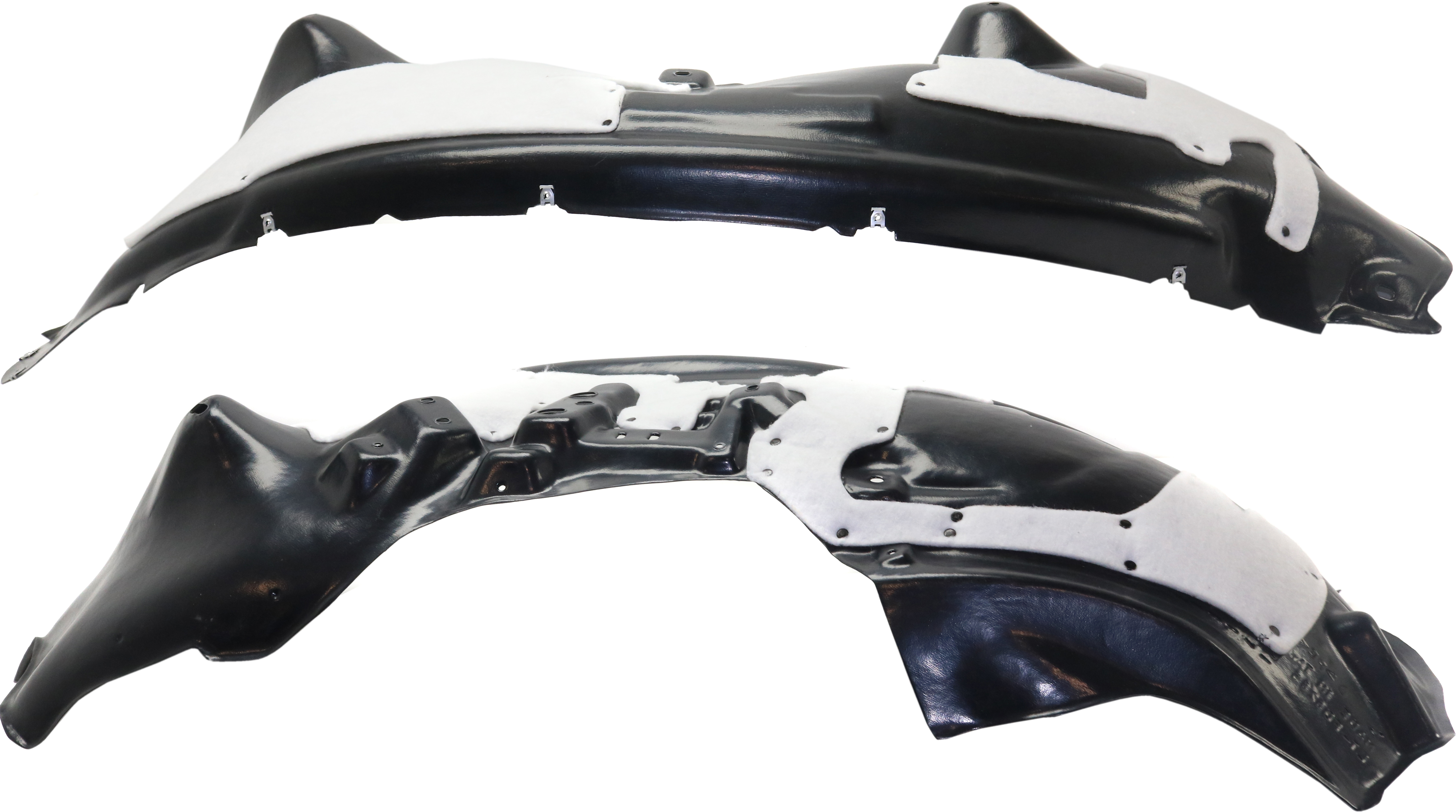 AM F 250 SUPER DUTY F 350 SUPER DUTY 17-19 FRONT FENDER LINER RH AND LH SKU SET RF22210005 Partslink FO1249174 FO1248174 OEM HC3Z16102H PFM HC3Z16103E PFM