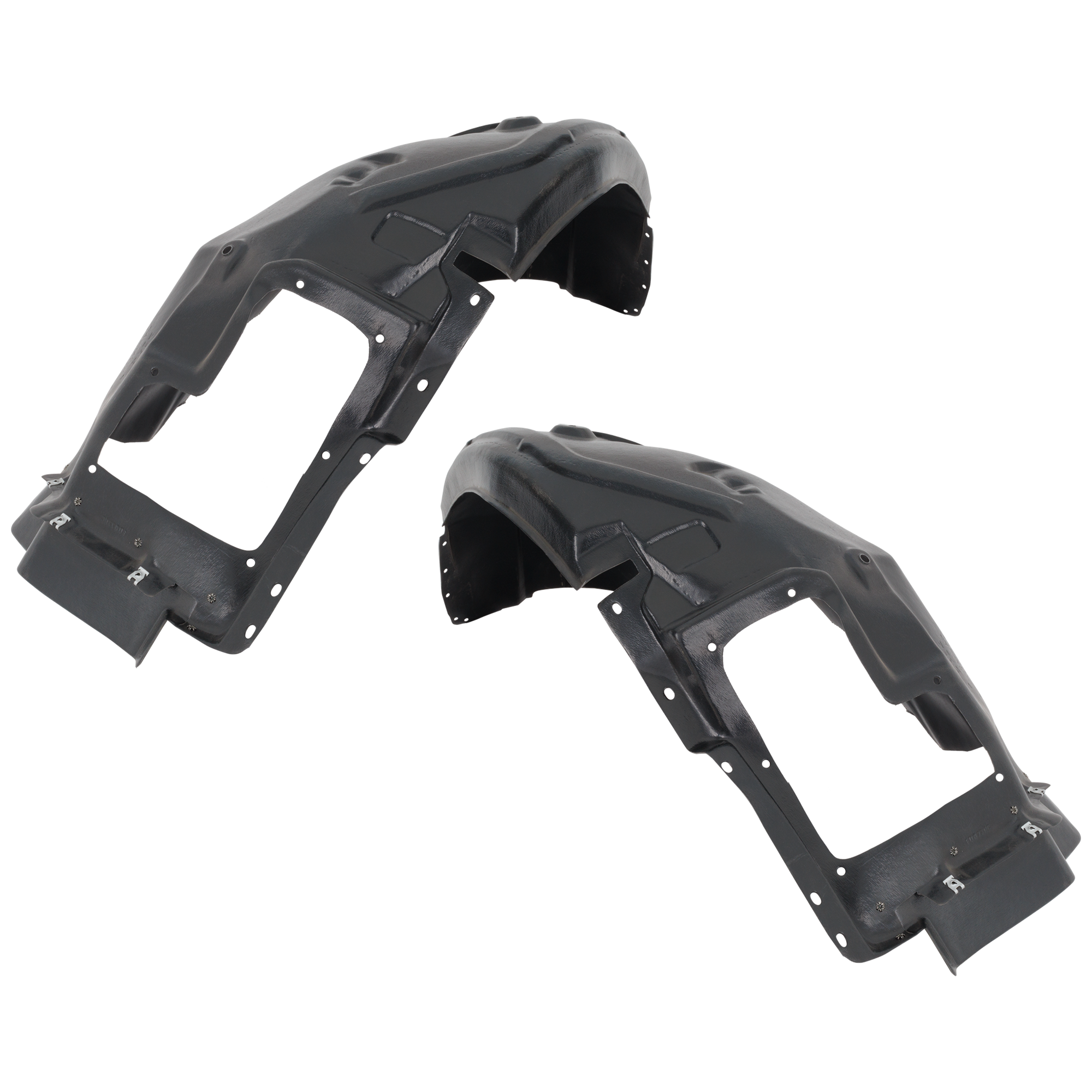 AM FUSION 17-19 FRONT FENDER LINER RH and LH w o Insulation Foam Sport Model SKU SET RF22210015 Partslink FO1249179 FO1248179 OEM HS7Z16102G PFM HS7Z16102A PFM