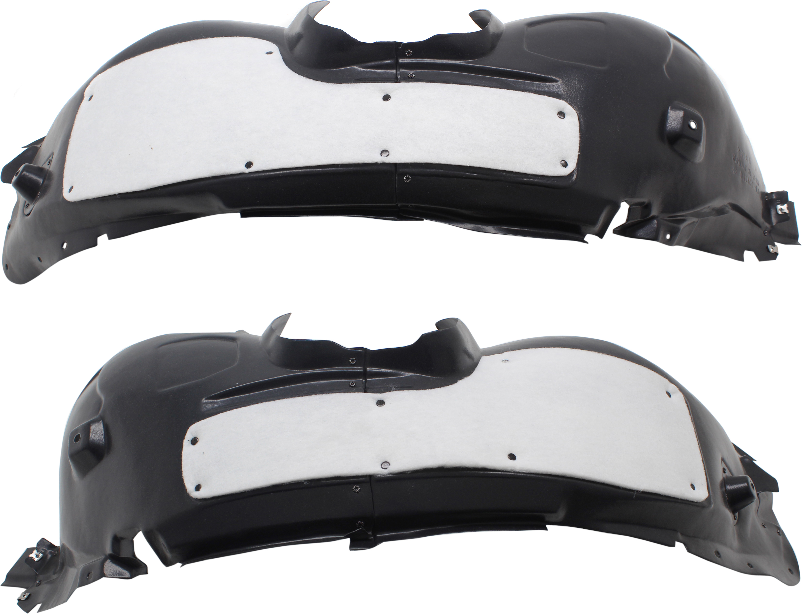 AM FOCUS 16-18 FRONT FENDER LINER RH AND LH RS Model SKU SET RF22210019 Partslink FO1248182 FO1249182 OEM G1EZ16102A G1EZ16103A