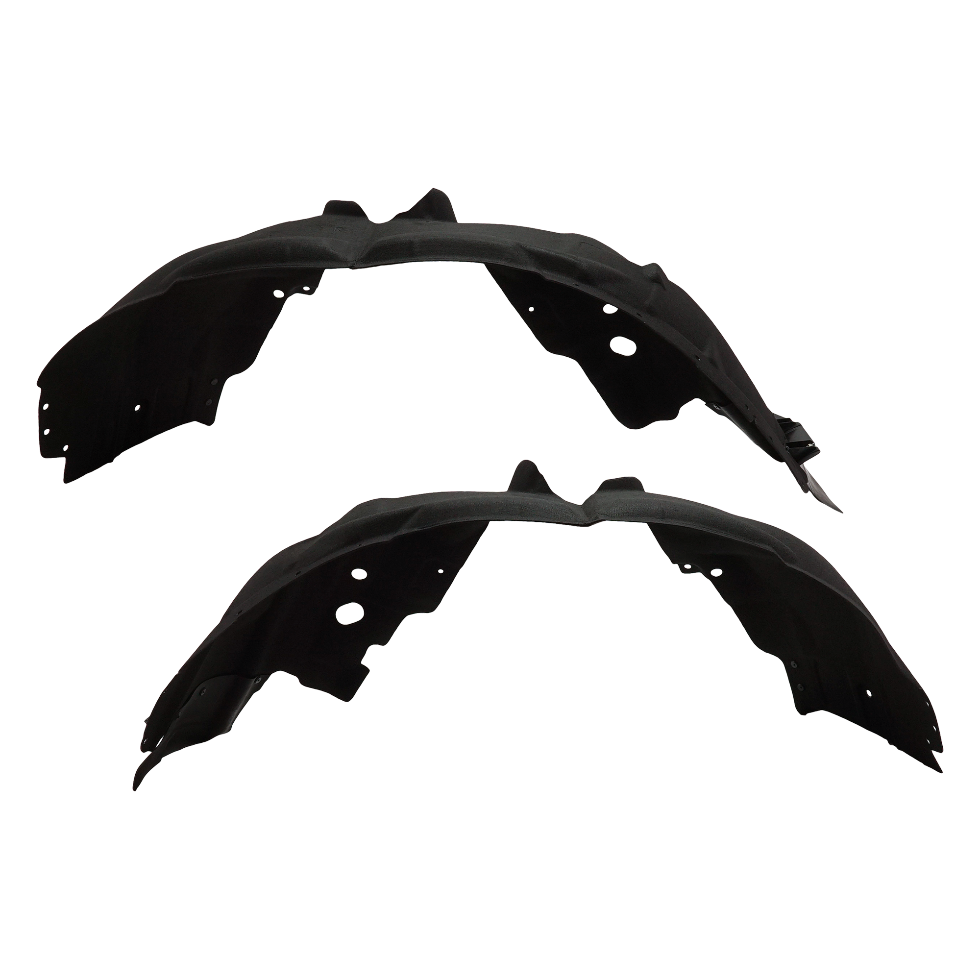 AM EDGE 19-24 FRONT FENDER LINER RH AND LH SE SEL w o Signature Lighting Models SKU SET RF22210043 Partslink FO1249197 FO1248197 OEM KT4Z16102A KT4Z16103A