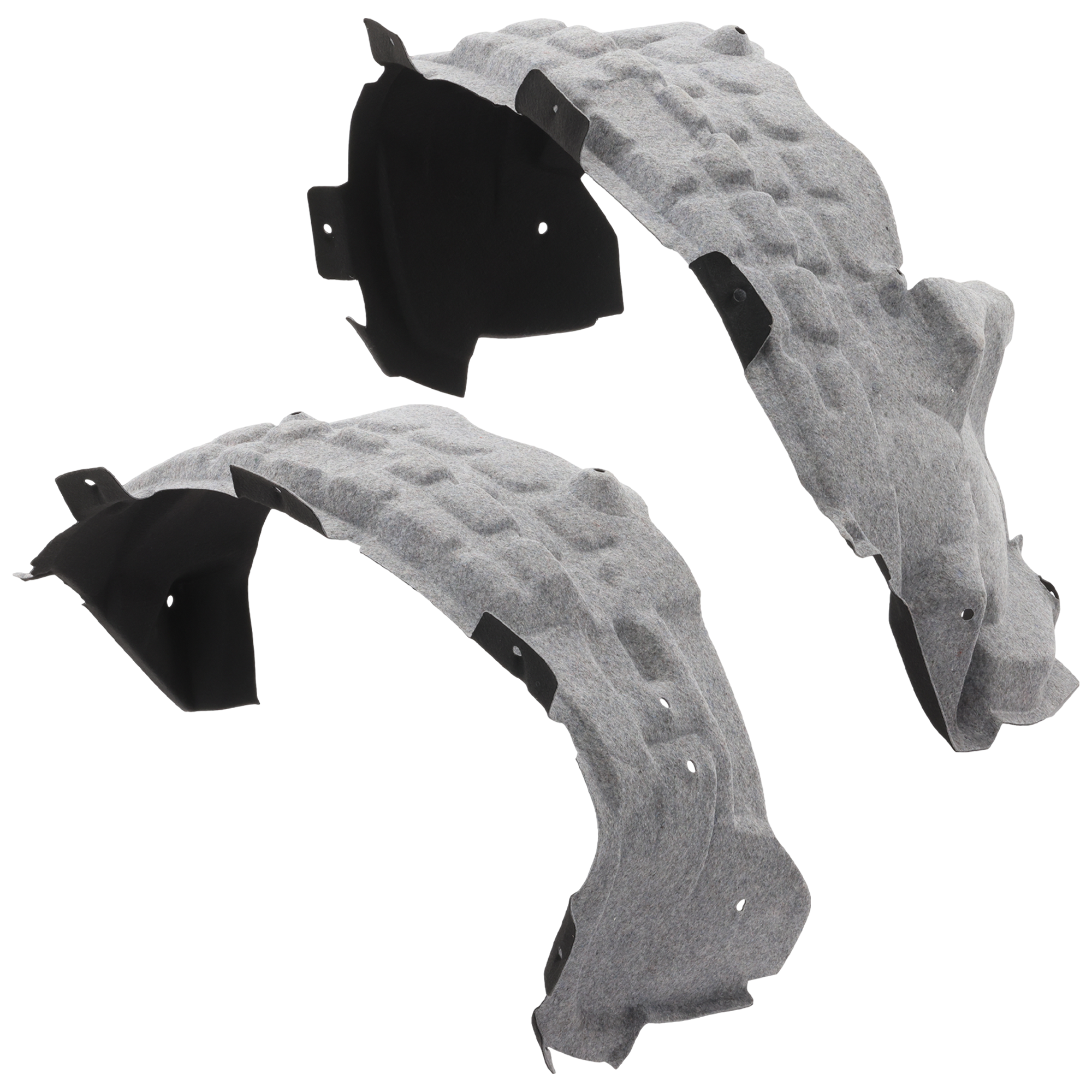AM RANGER 19-23 FRONT FENDER LINER RH AND LH Plastic Thermo Form CAPA SKU SET RF22210049Q Partslink FO1249196C FO1248196C OEM KB3Z16102E KB3Z16102B KB3Z1610