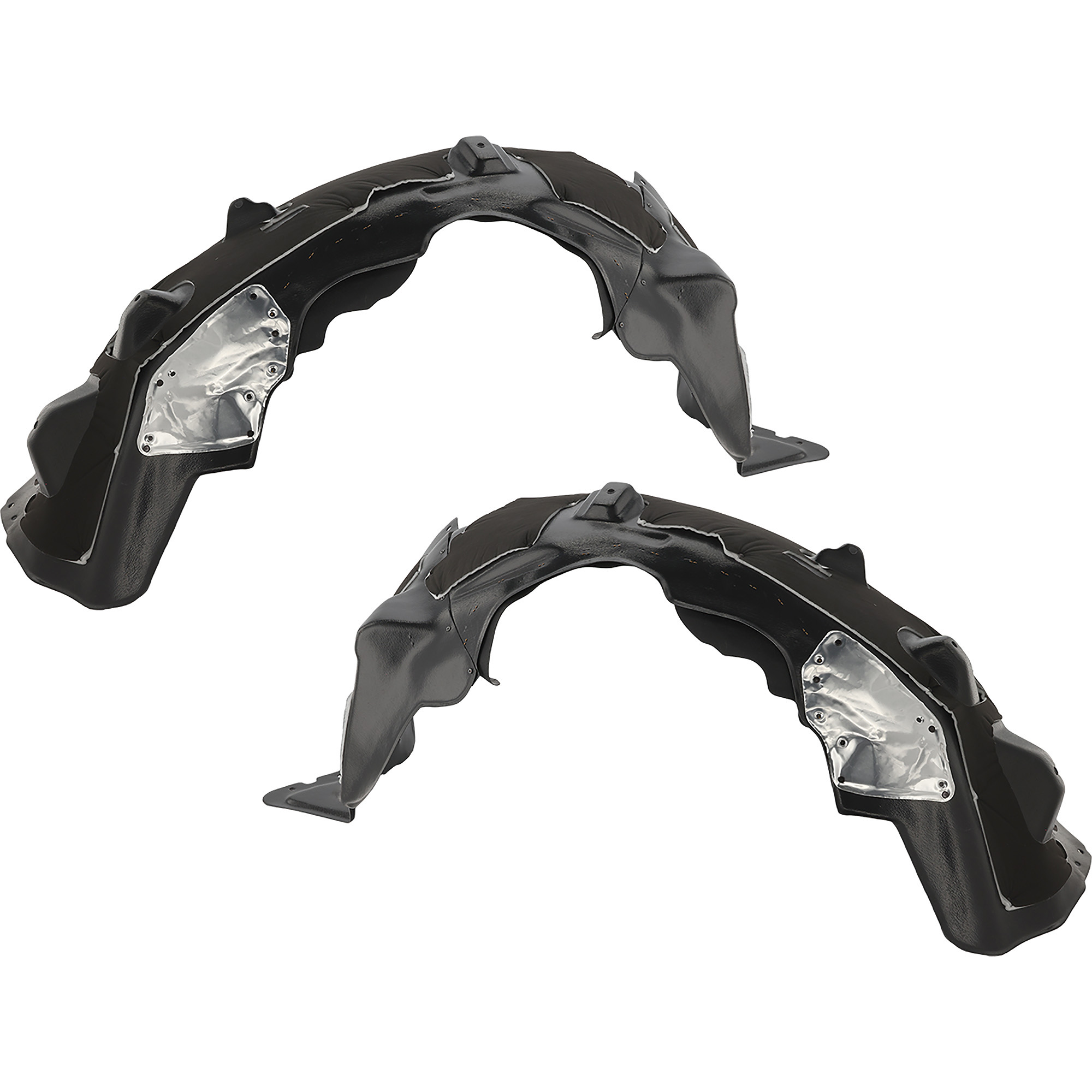 AM EXPEDITION 18-21 FRONT FENDER LINER RH AND LH Heated Form w Insulation Foam and Rubber SKU SET RF22210063 Partslink FO1248206 FO1249206 OEM JL1Z16102C JL1Z16103D