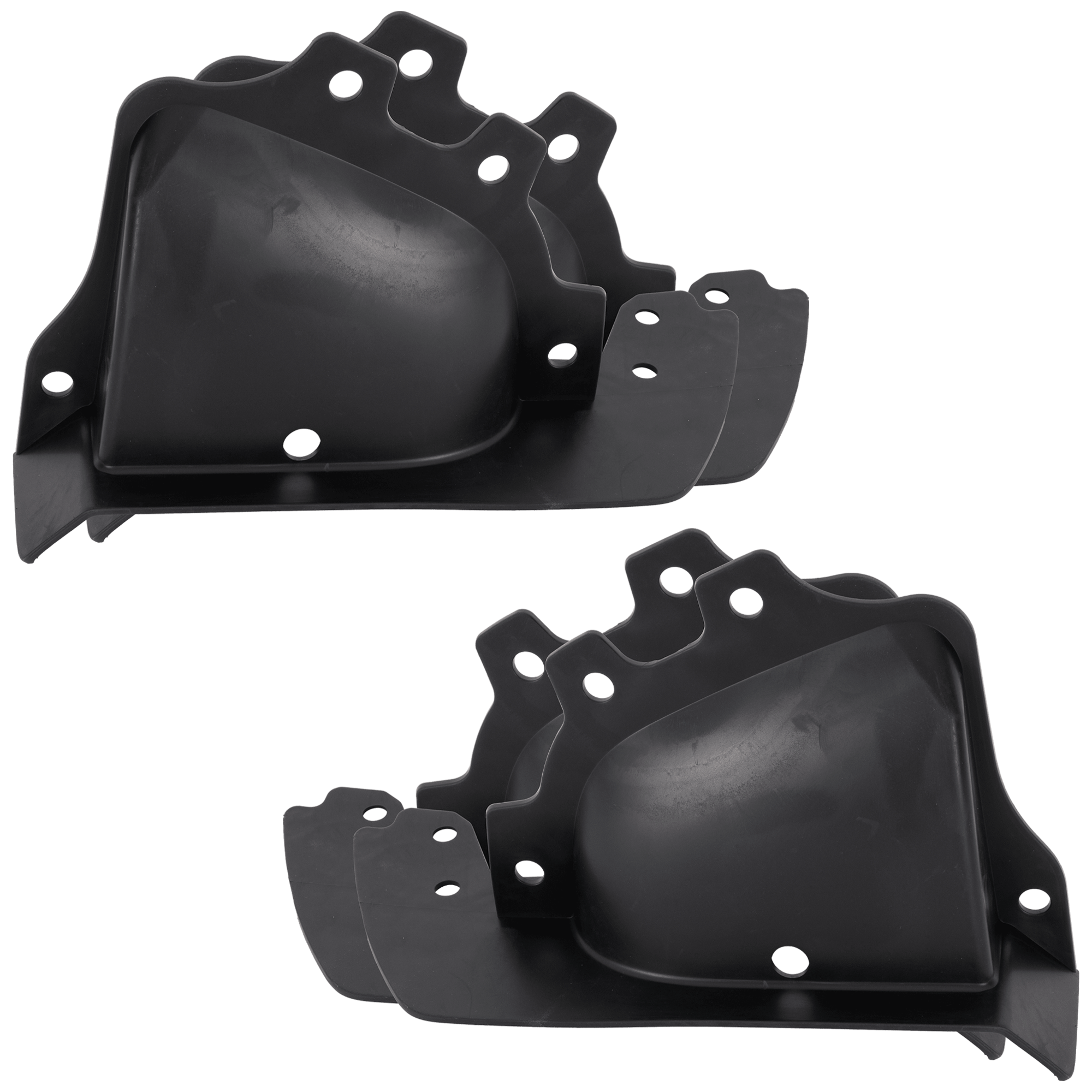 AM ESCAPE CORSAIR 20-25 FRONT FENDER LINER RH AND LH Side Air Deflector SKU SET RF22210075 Partslink FO1251154 FO1250154 OEM LJ6Z16B074A LJ6Z16B075A