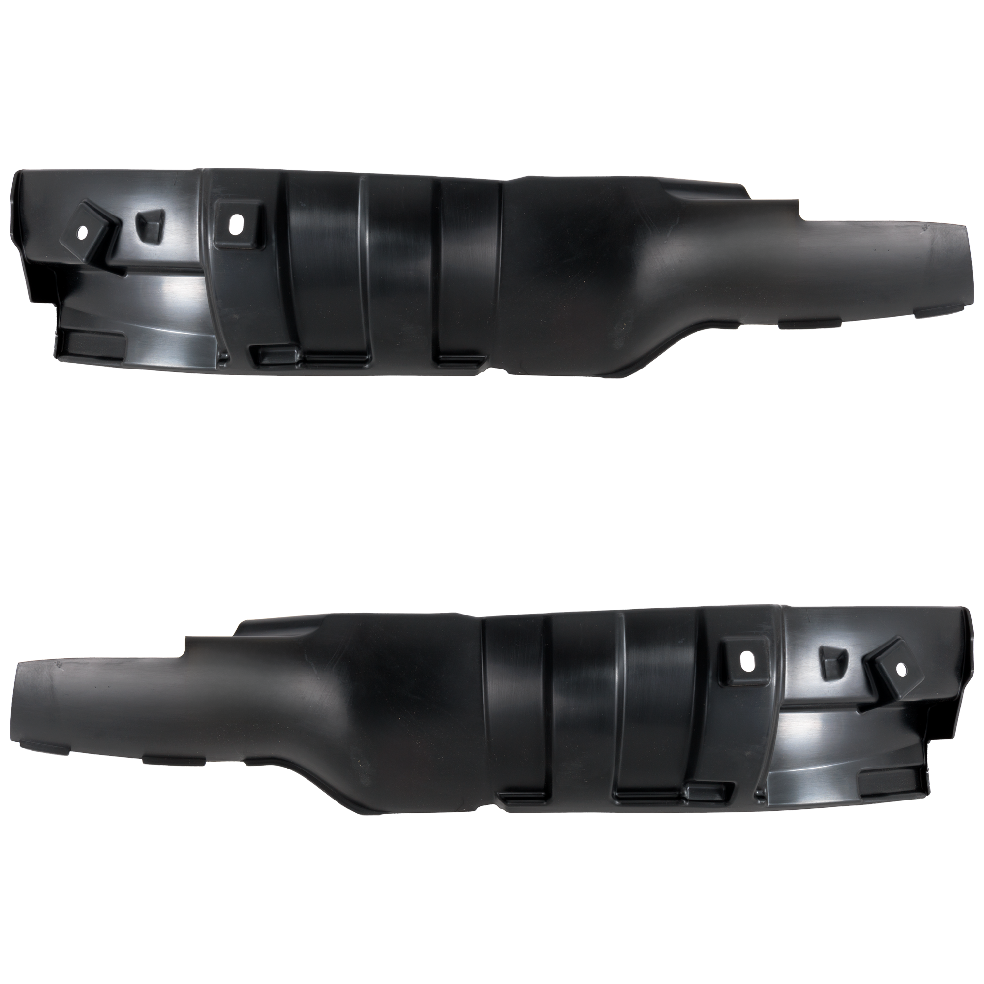 AM TRANSIT VAN 15-24 FRONT FENDER LINER RH AND LH Polypropylene Injection Form SKU SET RF22210111 Partslink FO1248184 FO1249184 OEM BK3Z16102A BK3Z16102B
