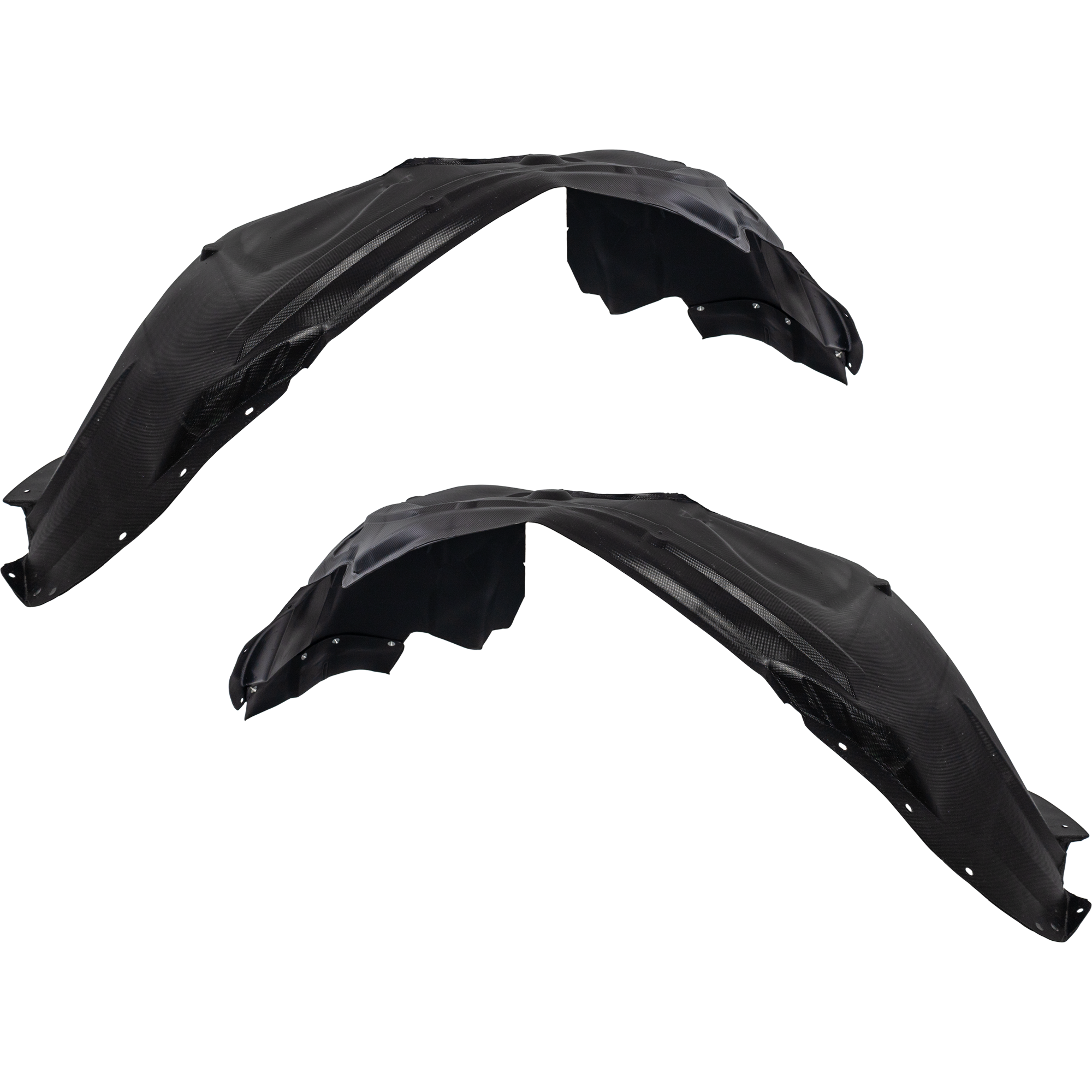 AM FUSION 13-16 FRONT FENDER LINER RH AND LH Vacuum Form w o Insulation Foam SKU SET RF22210113 OEM DS7Z16102A PFM DS7Z16103A PFM