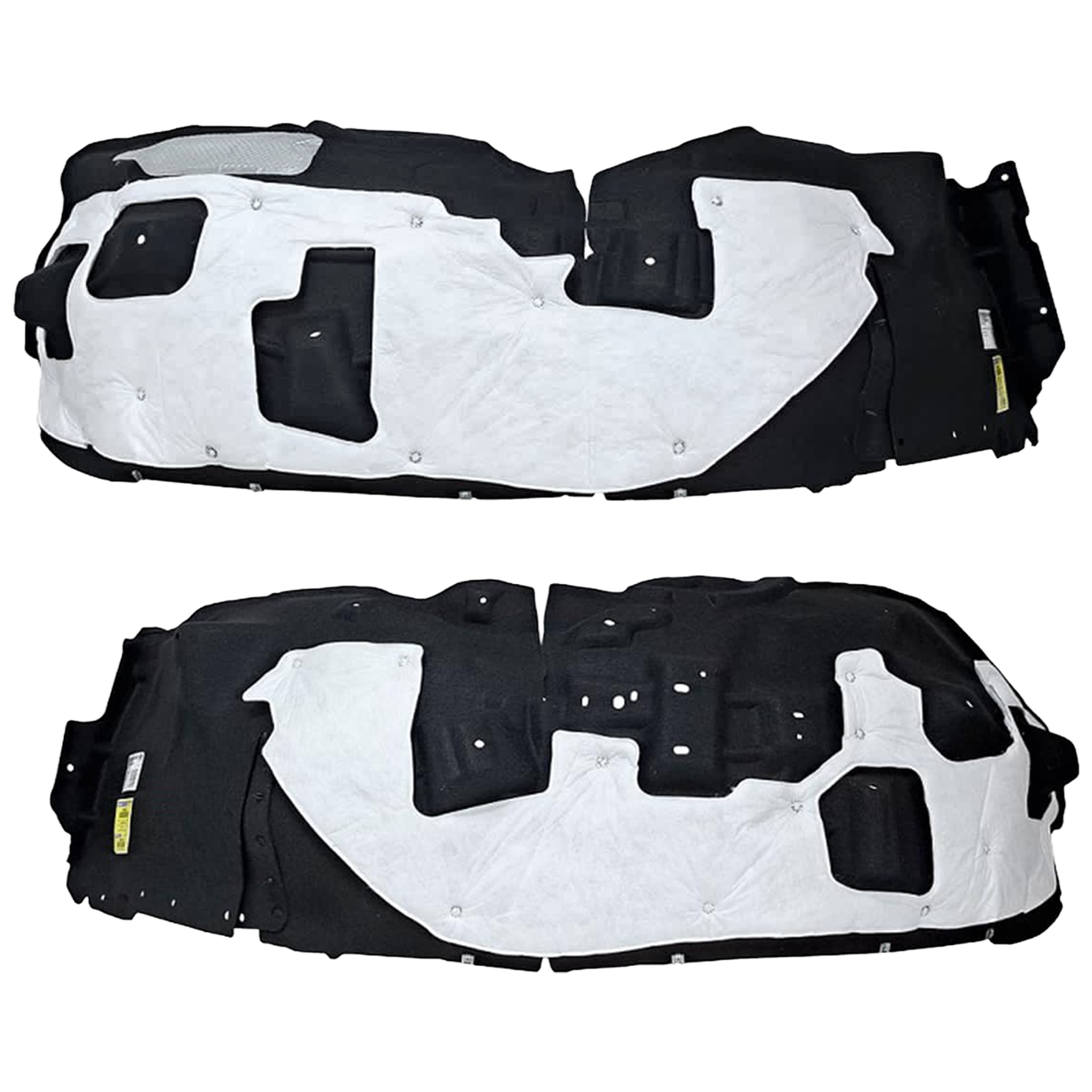 AM EXPEDITION 22-24 FRONT FENDER LINER RH AND LH King Ranch Limited Platinum XL XLT Models Thermo Form w Insulation Foam CAPA SKU SET RF22210123Q Partslink FO1248224C FO1249224C OEM NL1Z16102E NL1Z16103C