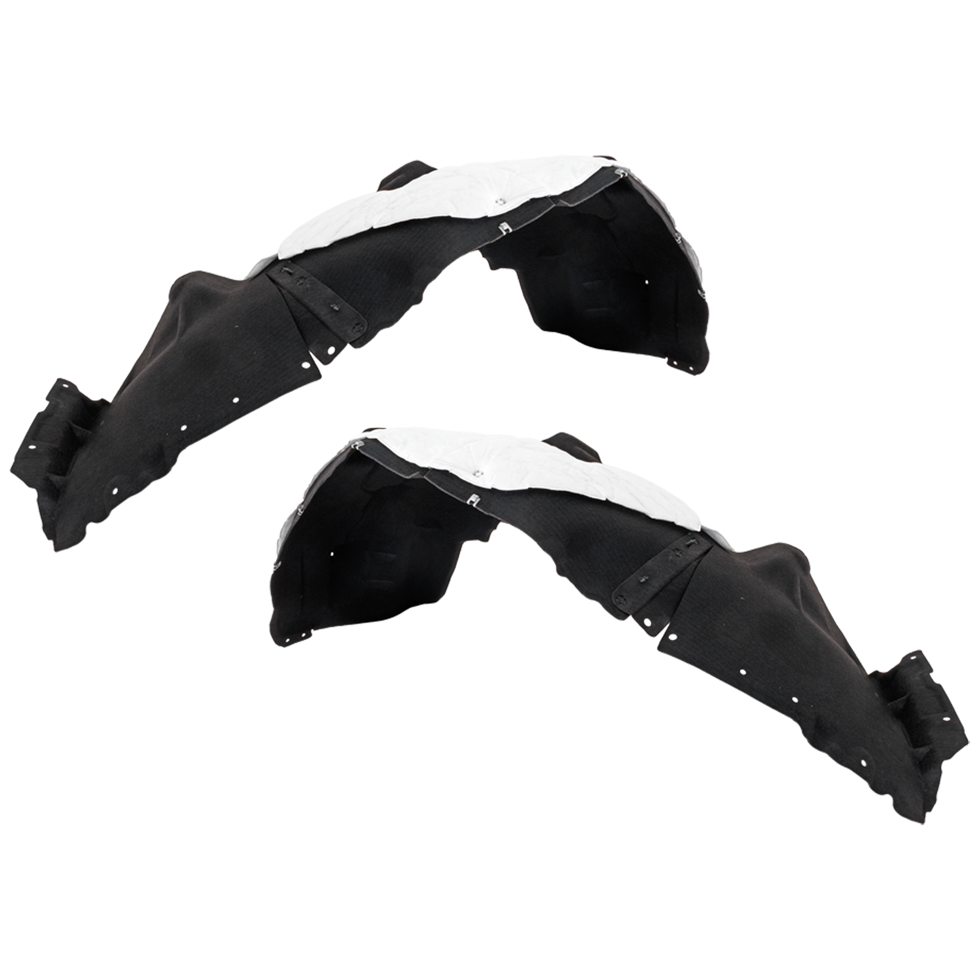 AM EXPEDITION 22-24 FRONT FENDER LINER RH AND LH King Ranch Limited Platinum XL XLT Models Heat Form w o Insulation Foam CAPA SKU SET RF22210125Q OEM NL1Z16102E PFM NL1Z16103C PFM