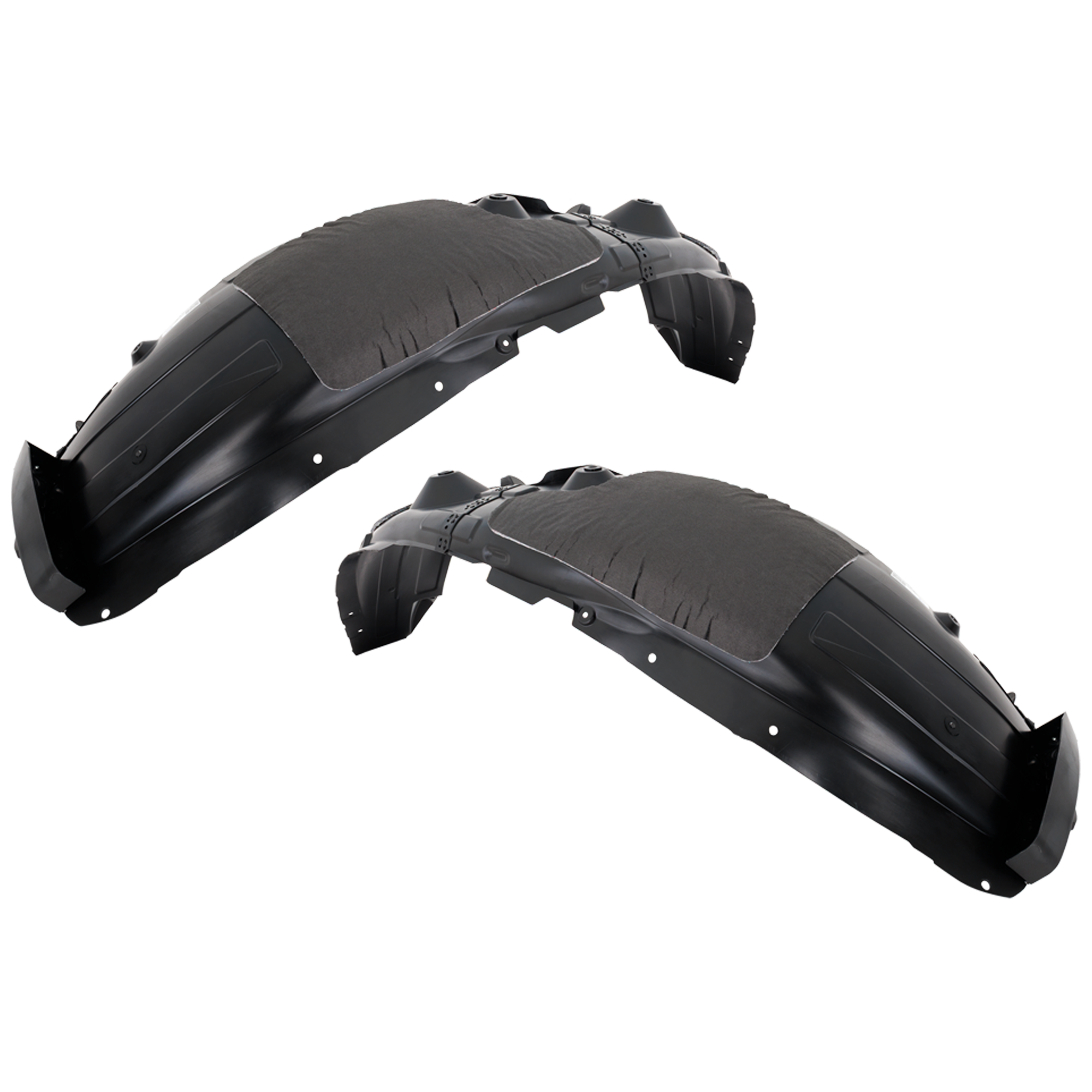 AM EV6-22-24 FRONT FENDER LINER RH AND LH Assembly Vacuum Form w Insulation Foam GT GT Line Models SKU SET RF22210129 Partslink KI1248178 KI1249178 OEM 86811CV500-86812CV500