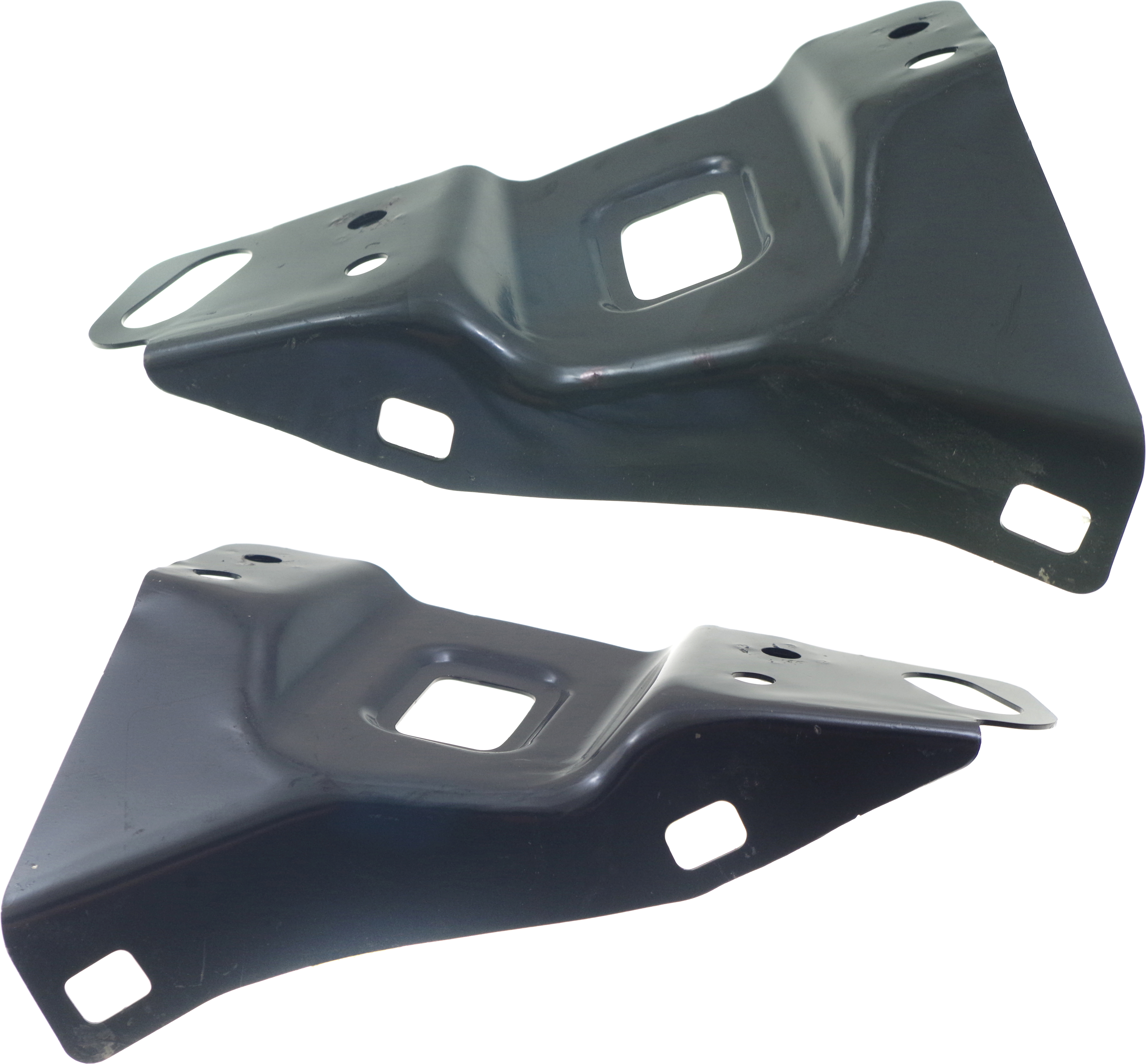 AM FIAT 500-12-19 FRONT FENDER SUPPORT RH AND LH Front Fender Bracket Steel Hatchback SKU SET RF22370003 Partslink FI1245100 FI1244100 OEM 68070518AA 68070519AA