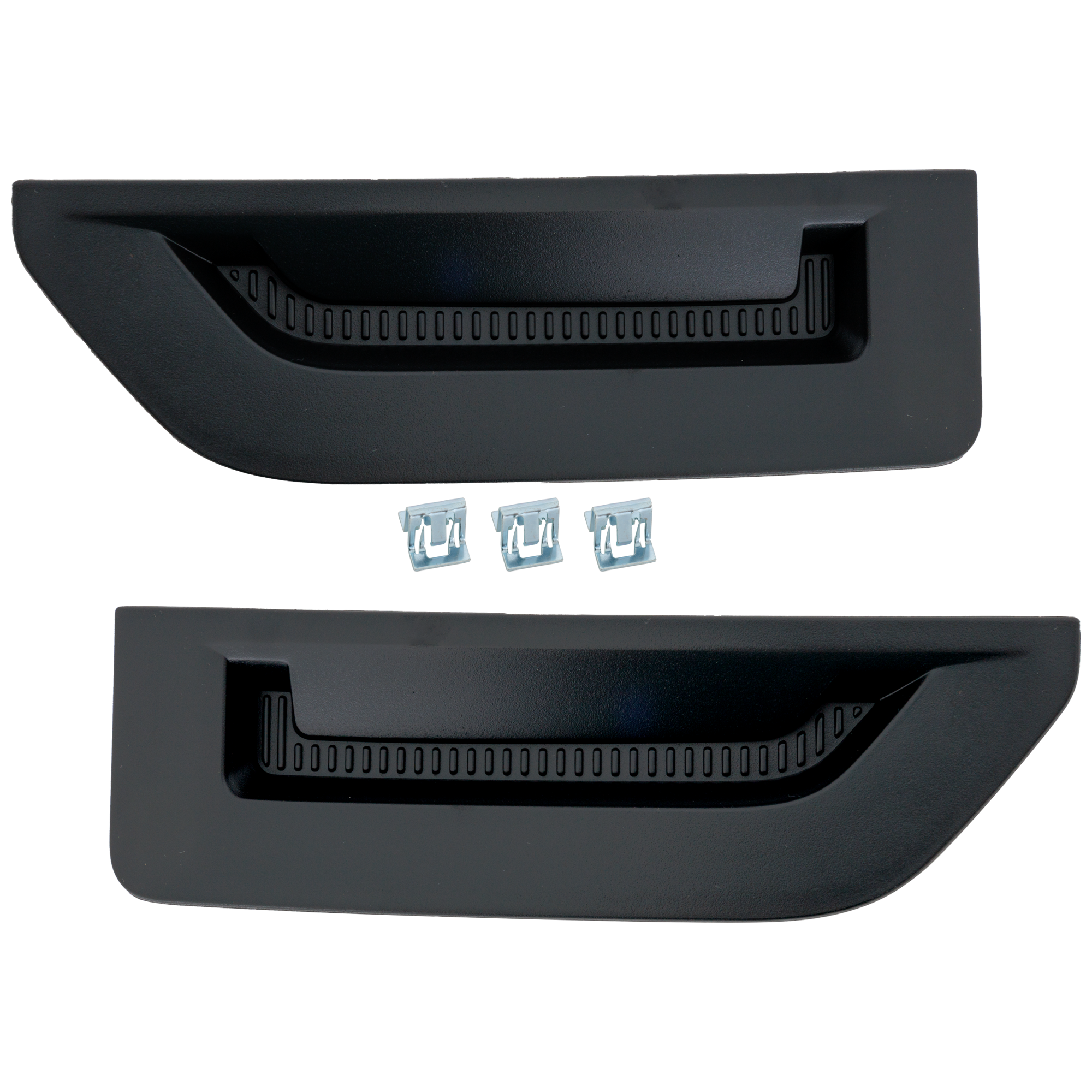 AM BRONCO SPORT 21-24 FRONT FENDER VENT RH AND LH Black Plastic Base Big Bend Outer Banks Models SKU SET RF22470003 Partslink FO1266104 FO1267104 OEM M1PZ16228A M1PZ16228B