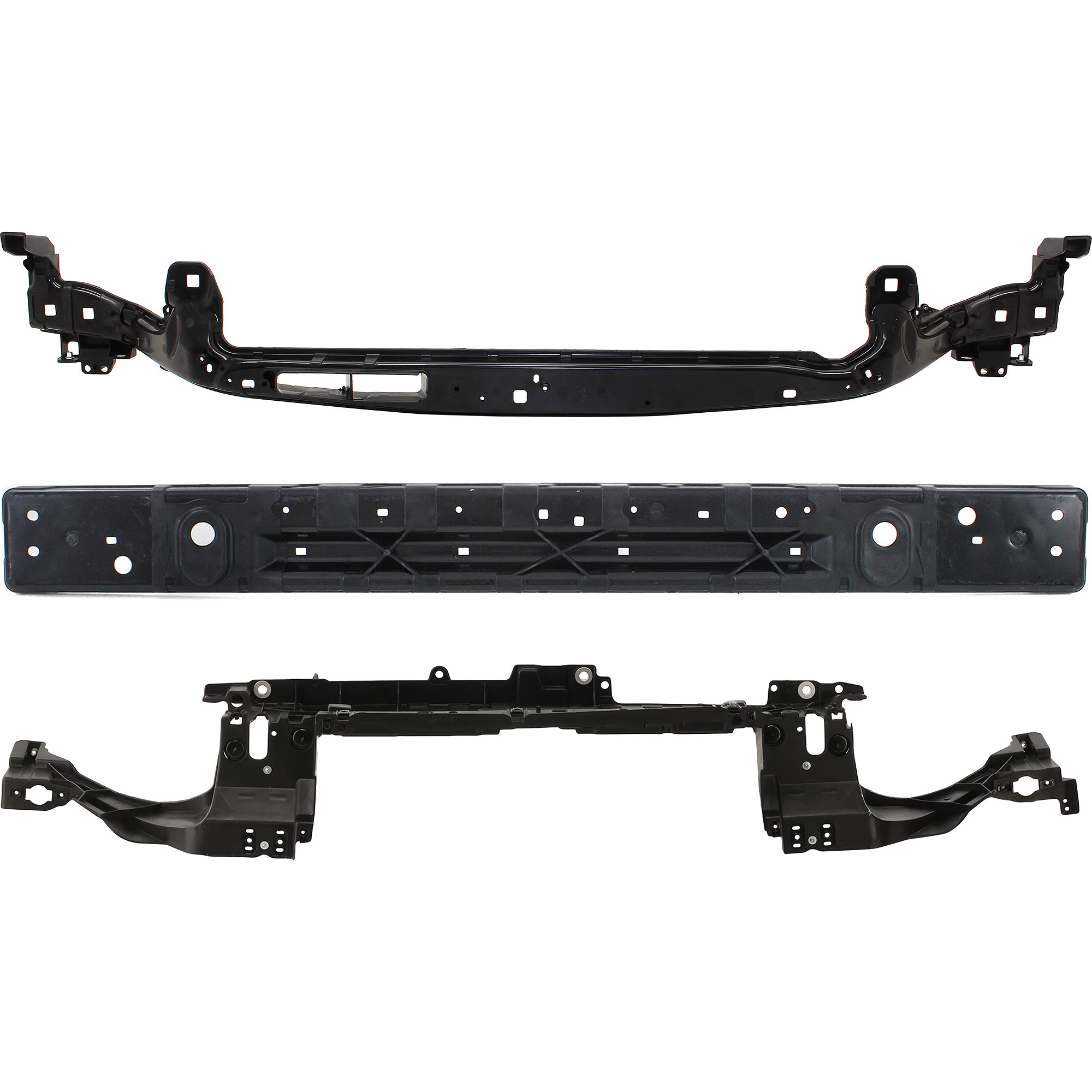 AM FUSION 17-20 RADIATOR SUPPORT Set of 3 SKU SET RF25010003-3 Partslink FO1225219 FO1225239 FO1225247 OEM GS7Z16138A HP5Z8A284B HS7Z1613