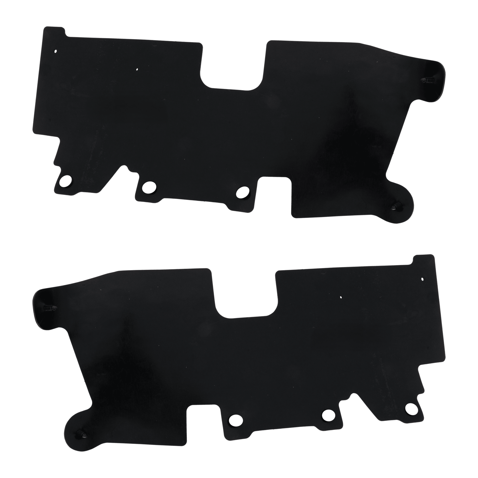 AM F 150-11-14 RADIATOR SUPPORT BAFFLE RH AND LH SKU SET RF25230001 Partslink FO1218114 FO1218119 OEM AL3Z8310A AL3Z8311A