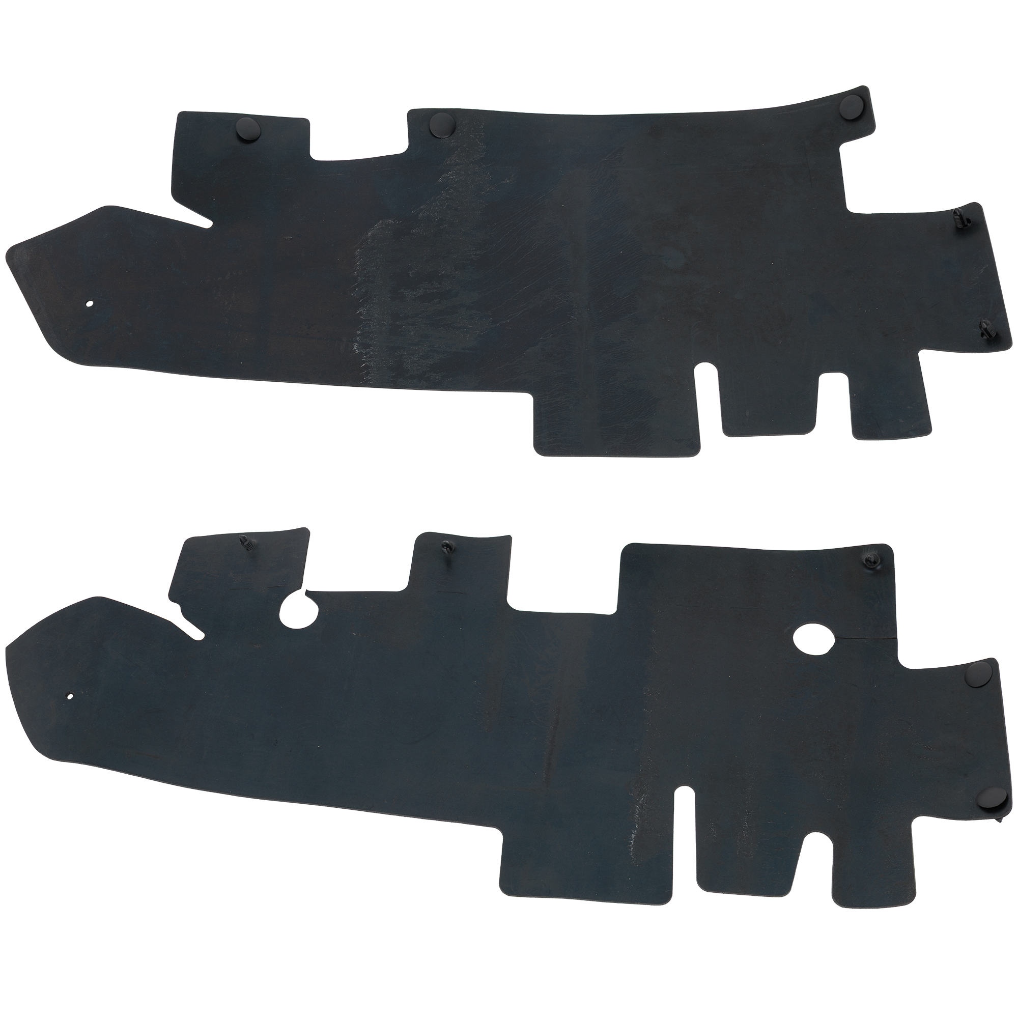AM F 150-04-08 MARK LT 06-08 RADIATOR SUPPORT BAFFLE RH AND LH Outer SKU SET RF25230015 Partslink FO1218117 FO1218118 OEM 4L3Z8310AA 4L3Z8311AA