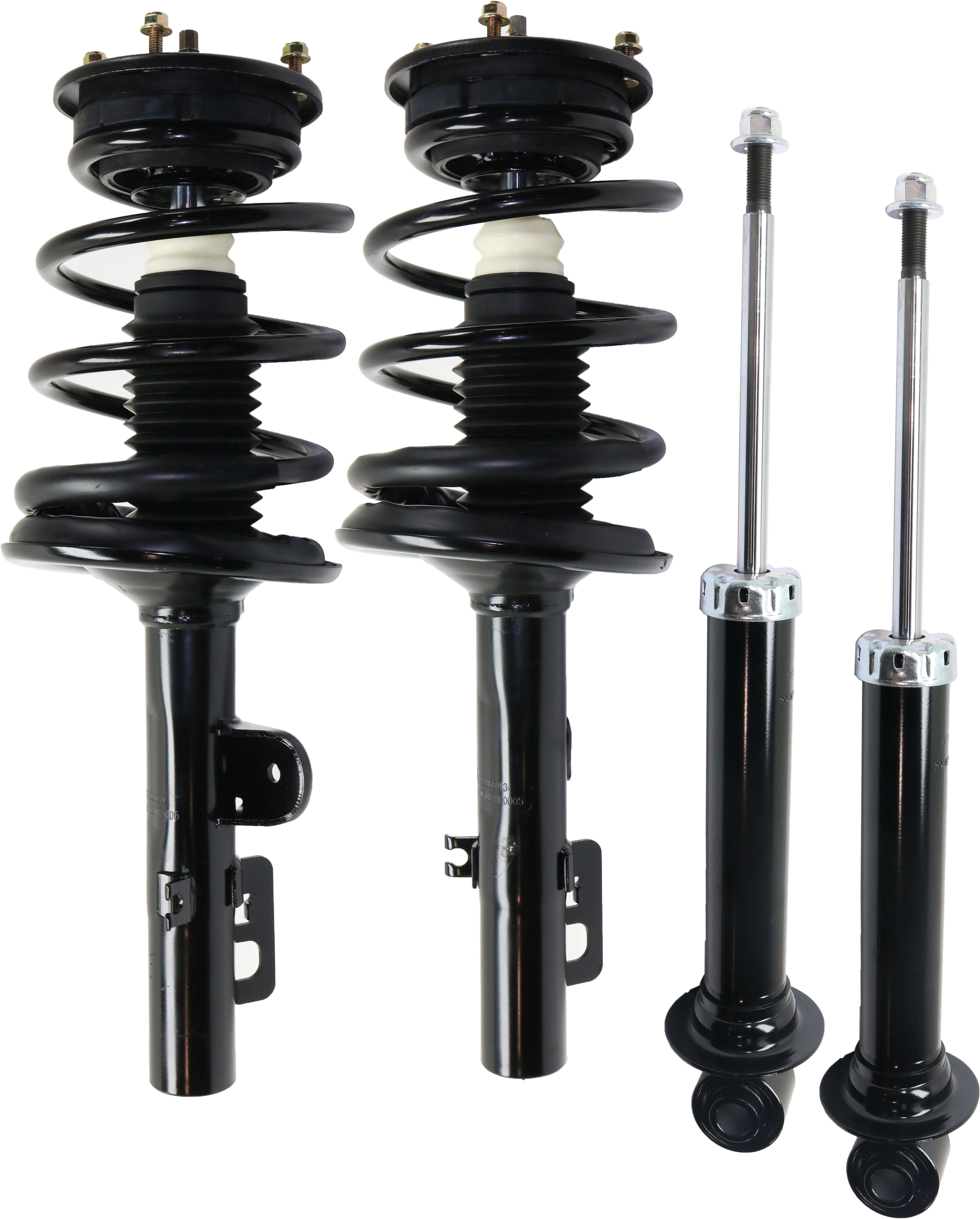 AM FREESTYLE 05-07 FRONT AND REAR SHOCK AND FULLY LOADED STRUT RH AND LH Gas Charged Twin tube Set of 4 SKU SET RF28050013-4 B OEM 172610-818200-1335542L 5F9Z181