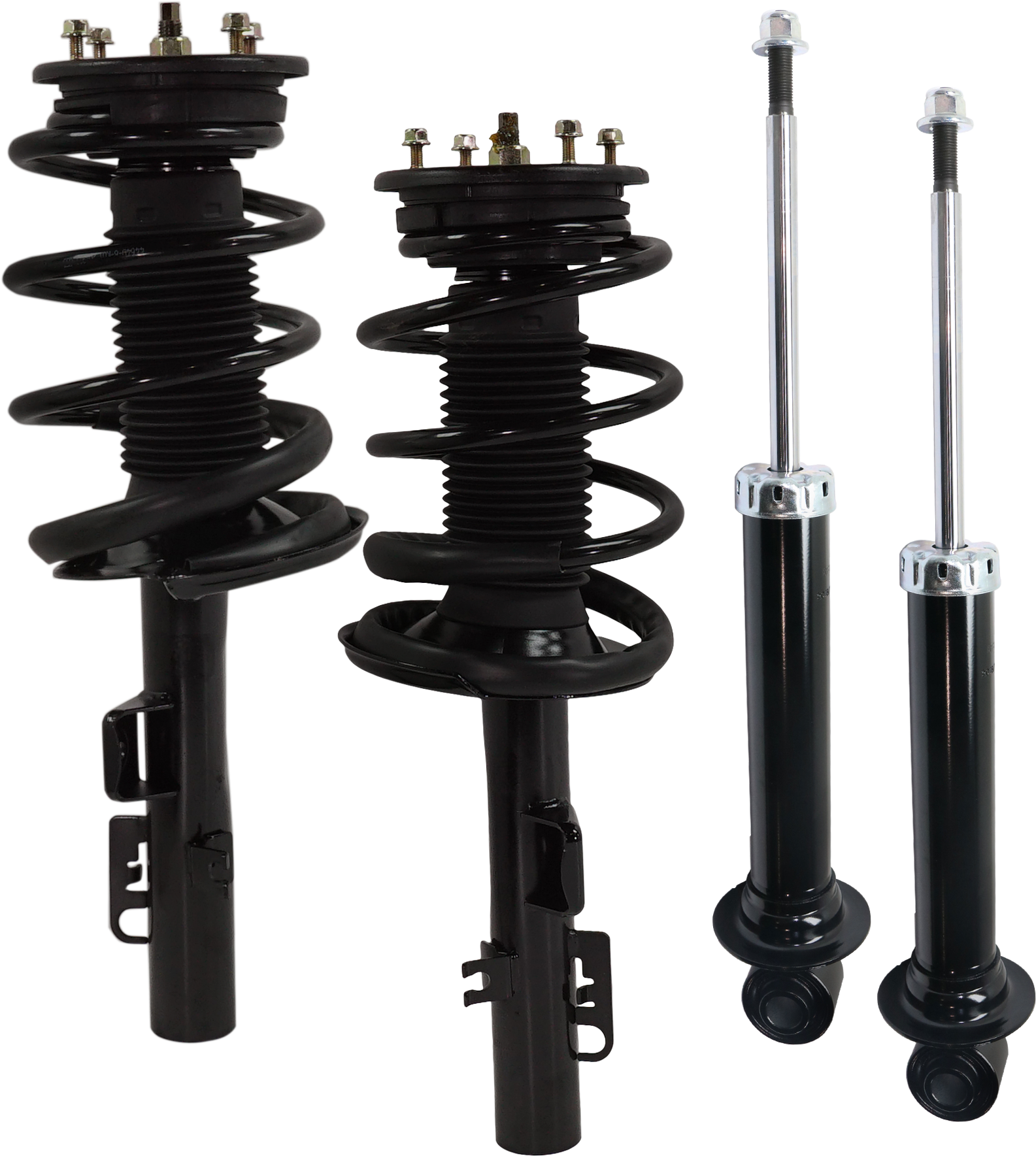 AM FIVE HUNDRED MONTEGO 05-07 FRONT AND REAR SHOCK AND FULLY LOADED STRUT RH AND LH Gas Charged Twin tube Set of 4 SKU SET RF28050043-4 B OEM 11294-15182-1335588R 172613-81