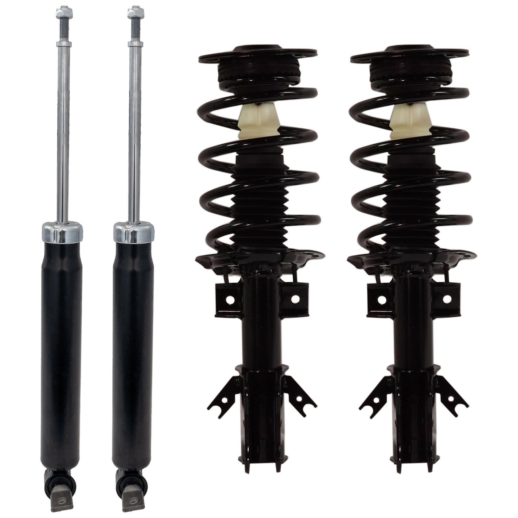 AM FUSION 13-20 FRONT AND REAR SHOCK AND FULLY LOADED STRUT RH AND LH Set of 4 SKU SET RF28050049-4 OEM HG9Z18124AT DG9Z18124Z 9214044