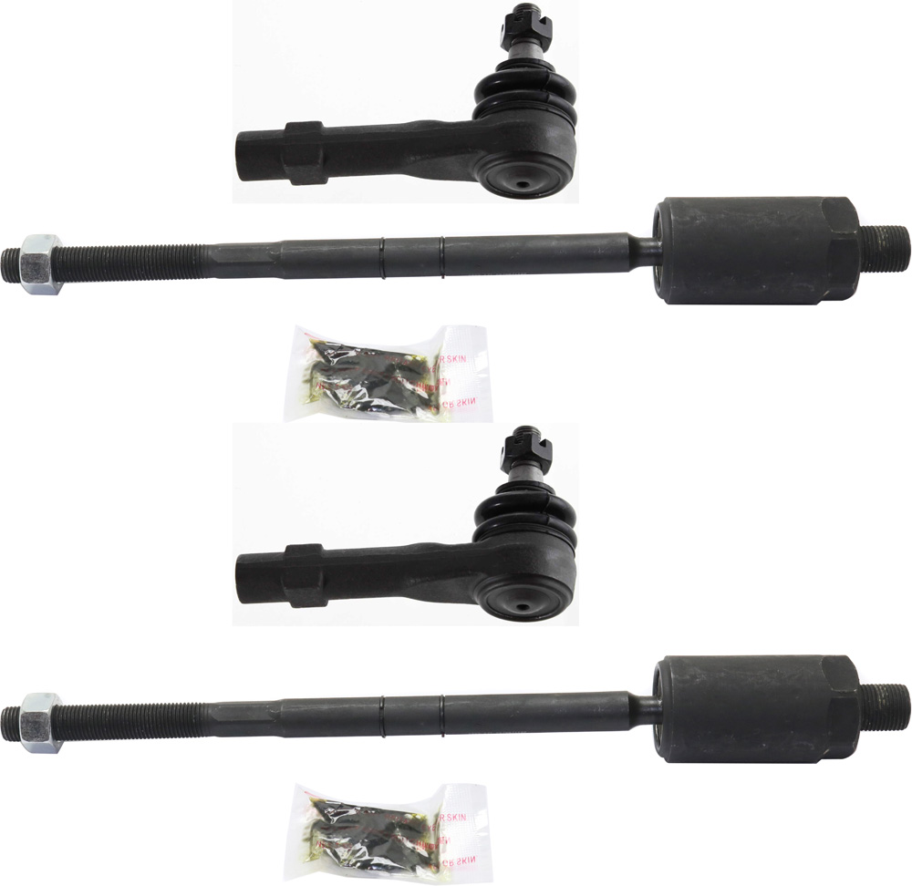 AM EXPLORER MOUNTAINEER 02-05 FRONT TIE ROD END RH AND LH Inner and Outer SKU SET RF28210002-4 OEM 1L2Z3280CA 385025-1015279-2693