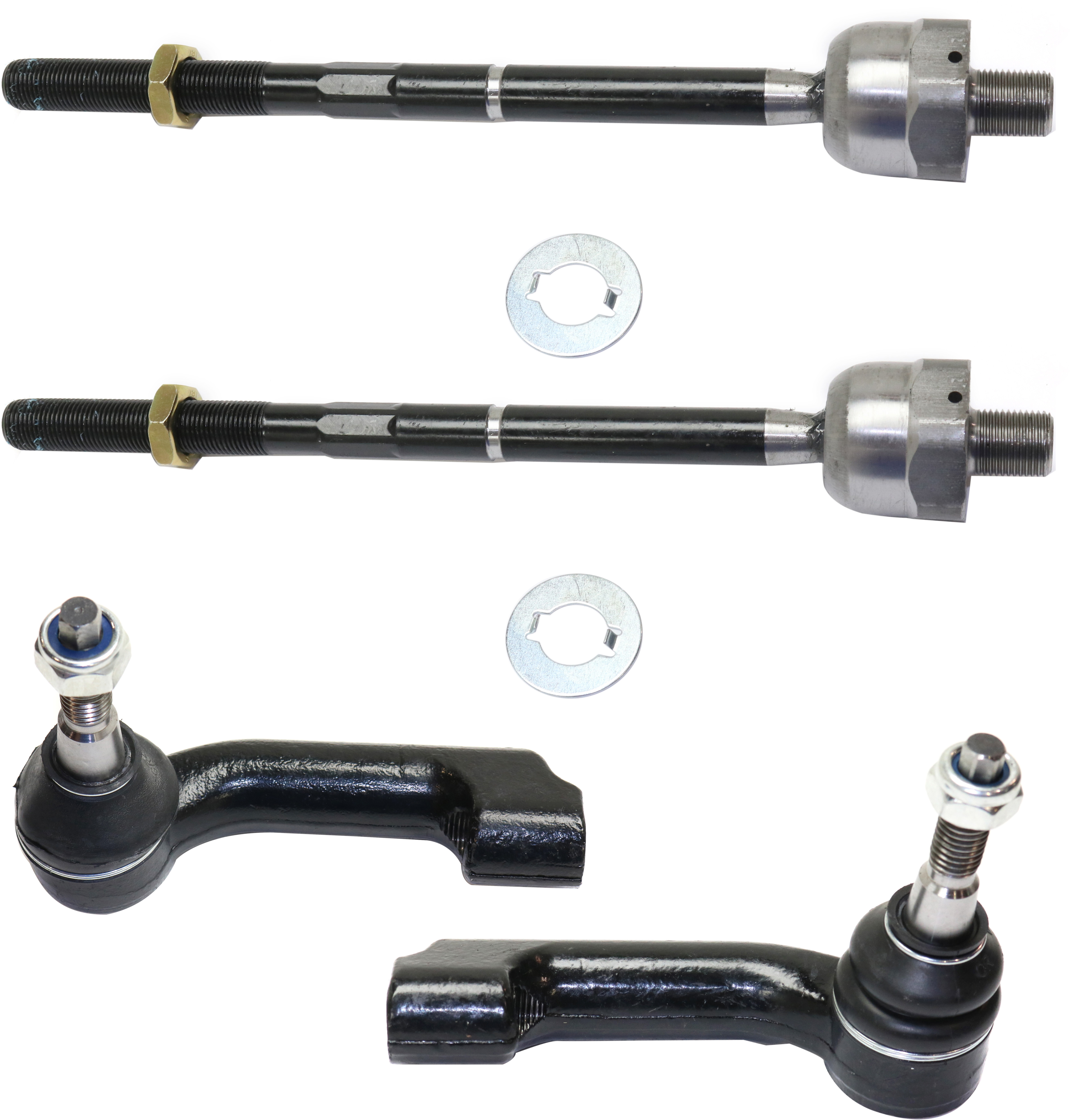 AM NAVIGATOR EXPEDITION 07-14 FRONT TIE ROD END RH AND LH Inner and Outer SKU SET RF28210007-4 OEM 9L3Z3280A 7L1Z3A130R 7L1Z3A130