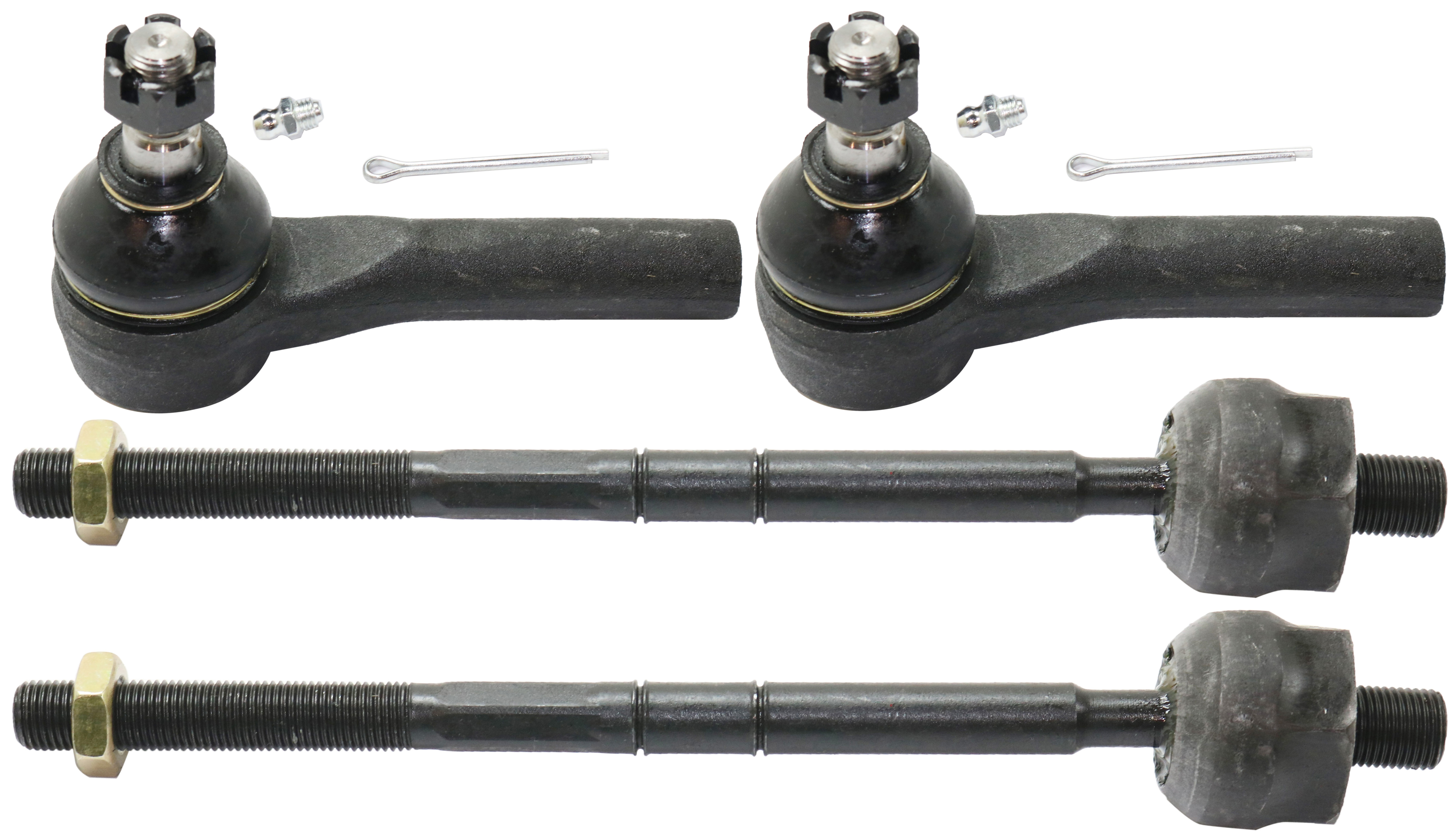 AM EXPLORER SPORT TRAC 01-05 FRONT TIE ROD END RH AND LH Inner and Outer SKU SET RF28210023-4 OEM 2693274-4011937-4011937B 45A09