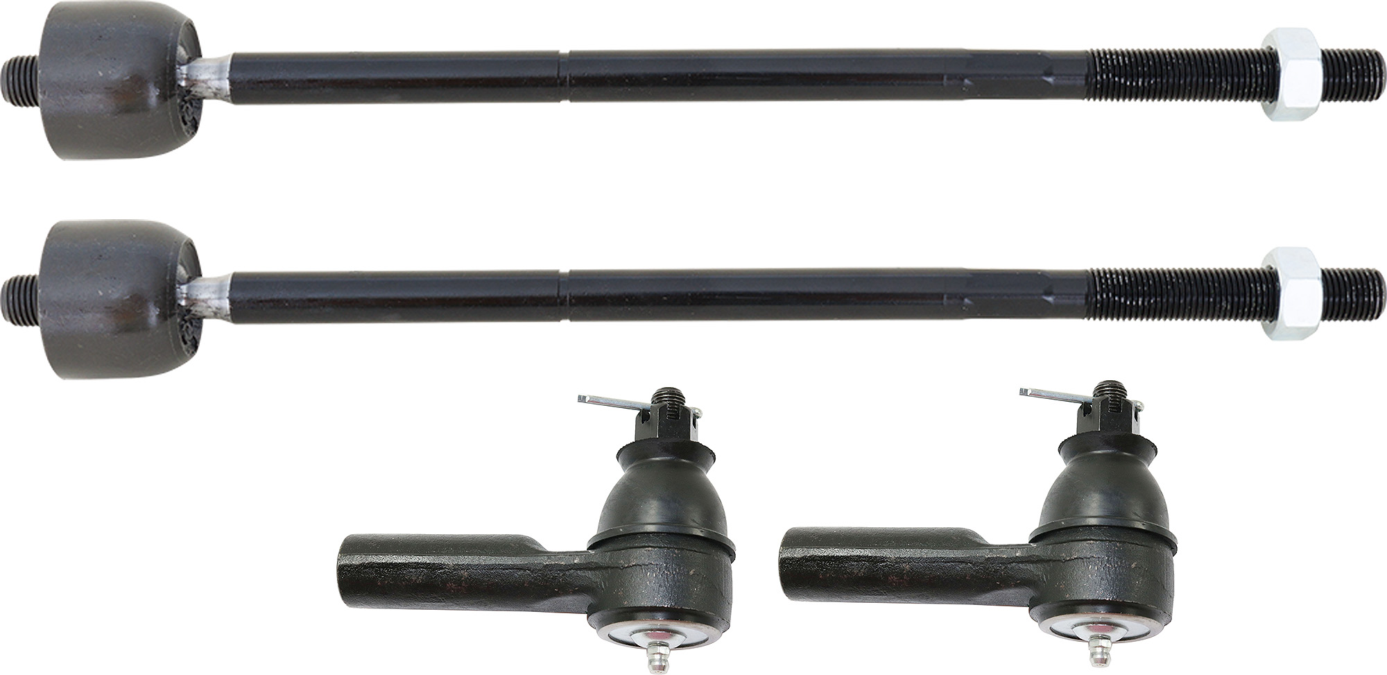 AM ESCAPE 09-12 MARINER TRIBUTE 10-11 FRONT TIE ROD END RH AND LH Inner and Outer SKU SET RF28210030-4 OEM AL8Z3280B 5M6Z3A130AA ZZCA3228