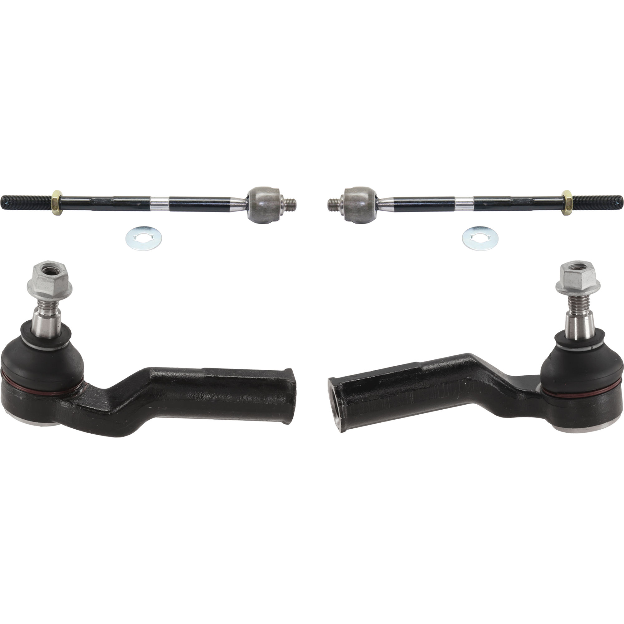 AM ESCAPE 13-19 FRONT TIE ROD RH AND LH Inner and Outer SKU SET RF28210043-4 OEM AV6Z3280E BV6Z3050B BV6Z3A130F