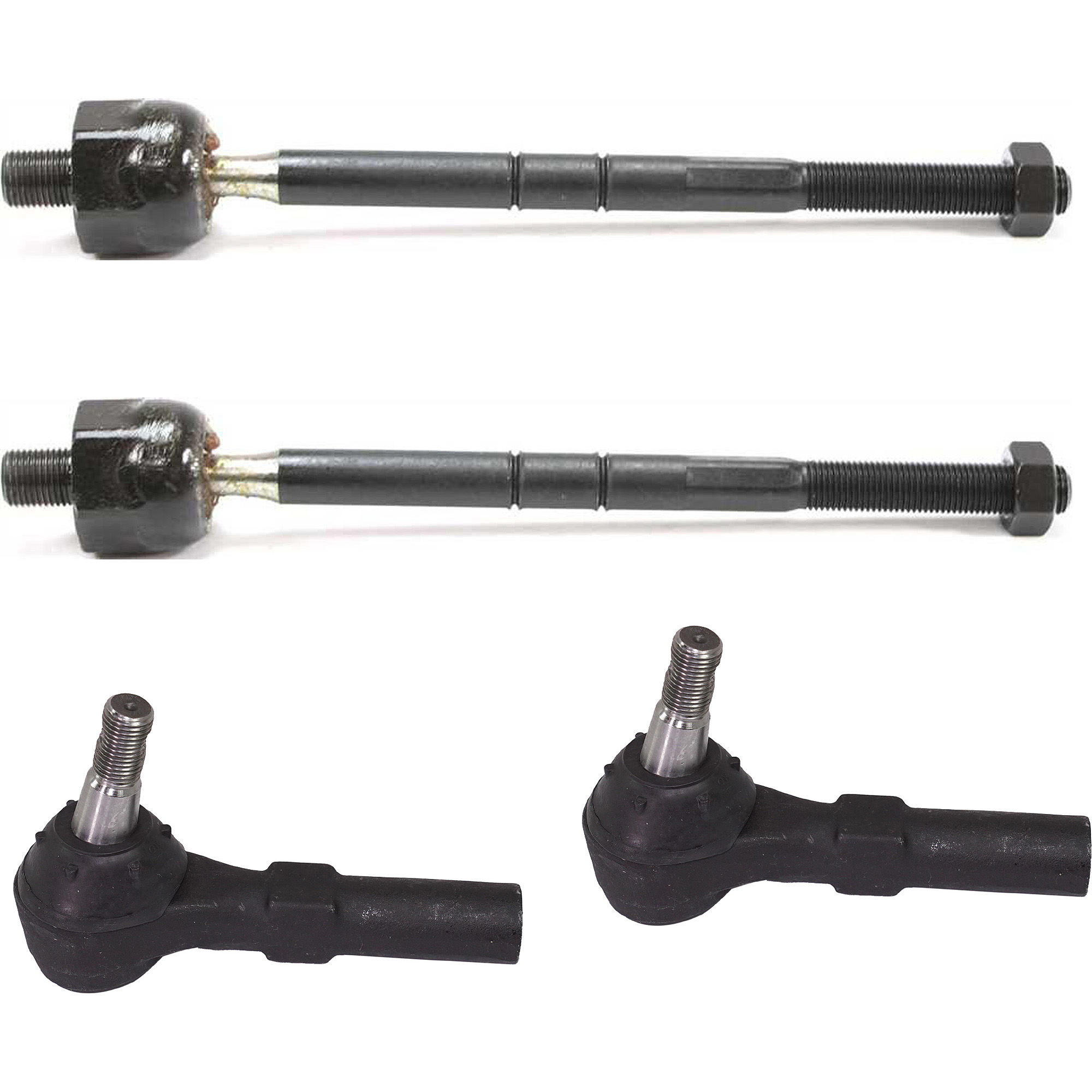 AM EXPLORER 95-97 MOUNTAINEER 97-97 FRONT TIE ROD END RH AND LH Inner and Outer SKU SET RF28210072-4 OEM 2693027-4011689-45A0689 ES3302
