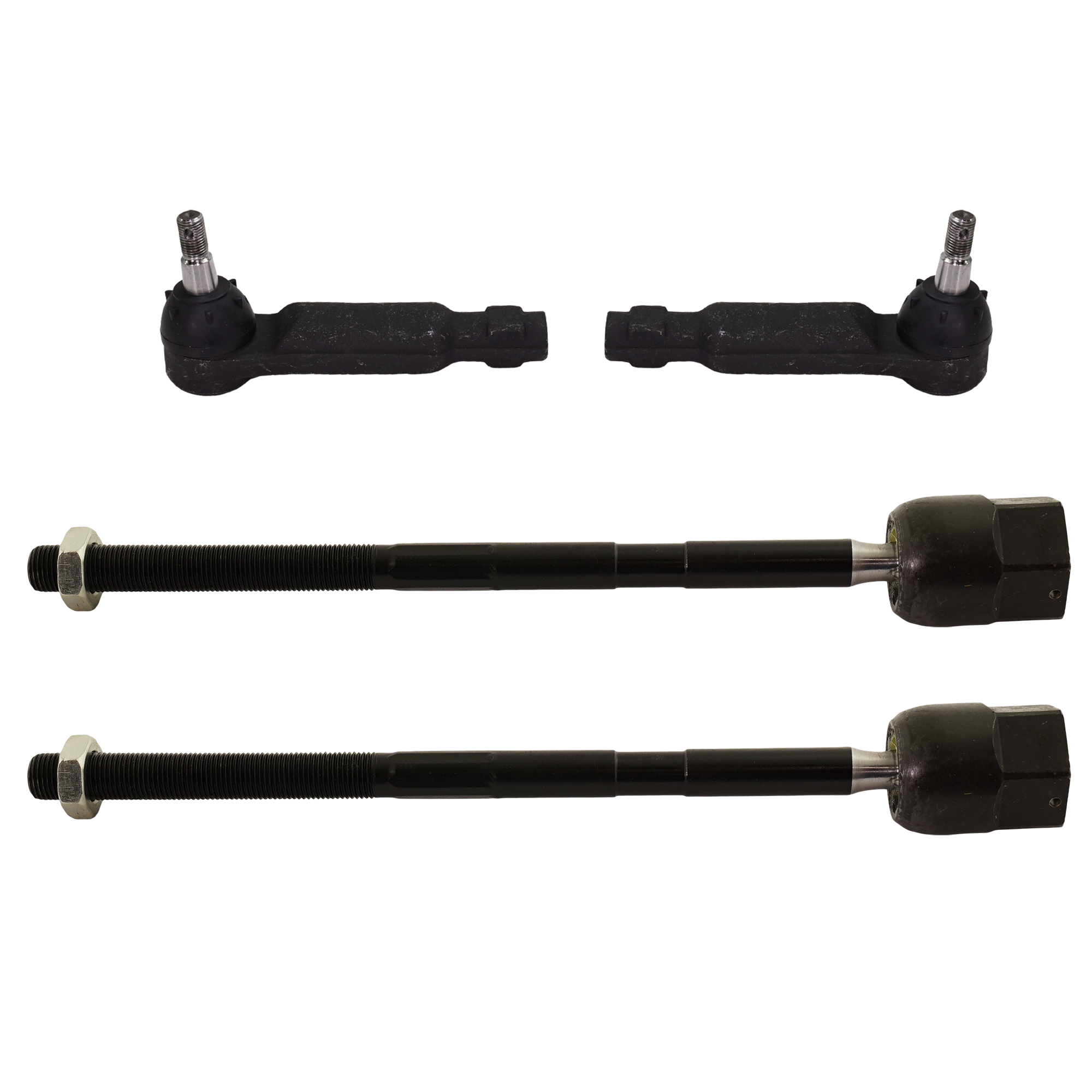 AM THUNDERBIRD 80-88 MUSTANG 82-93 FRONT TIE ROD RH AND LH Inner and Outer SKU SET RF28210078-4 OEM 381019-381029-2692594-2692595