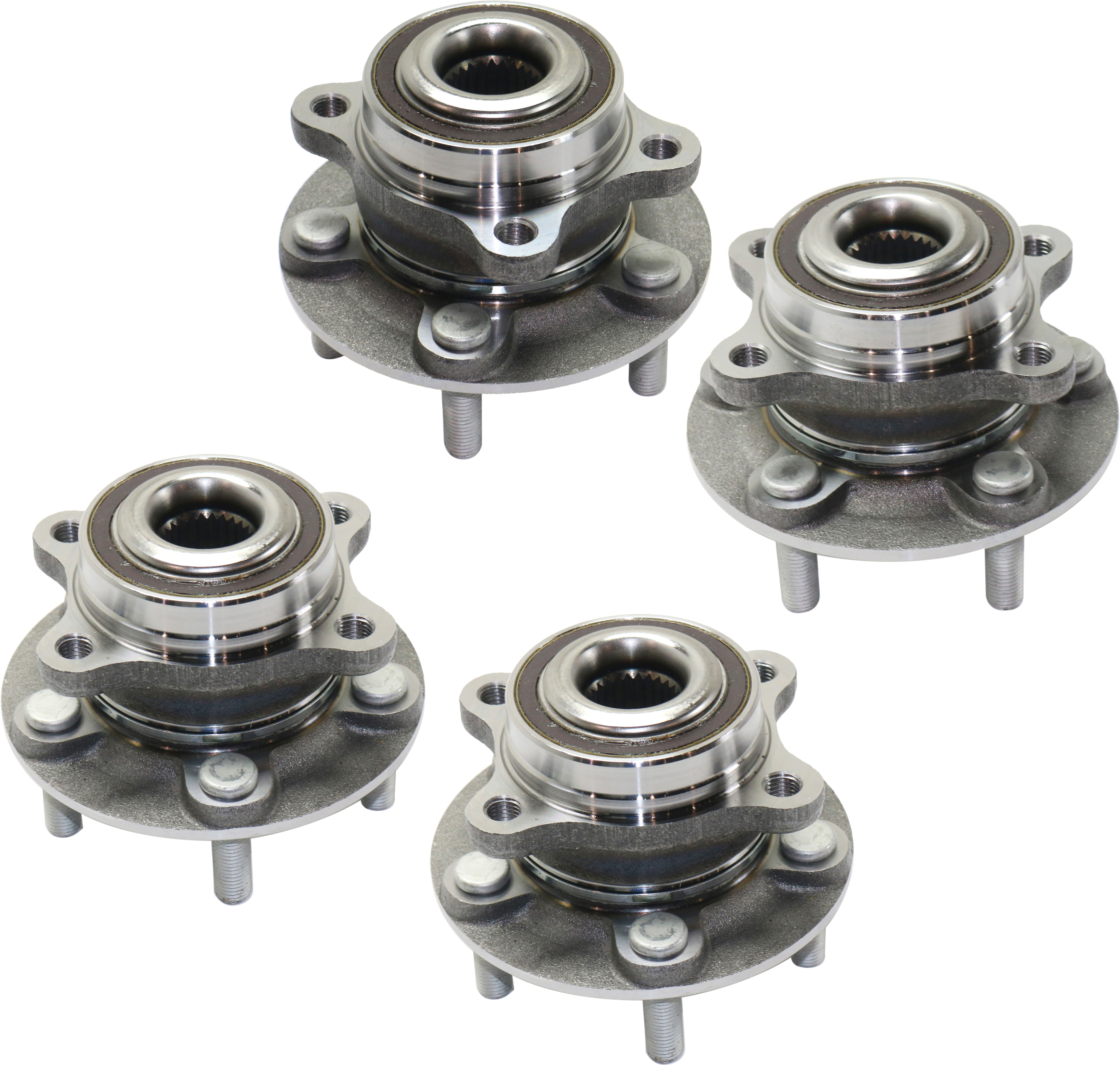 AM FUSION 13-20 MKZ 13-16 FRONT AND REAR HUB ASSEMBLY 5 Studs 5 x 4.25 in. Bolt Pattern SKU SET RF28370006-4 OEM DG9Z1104E