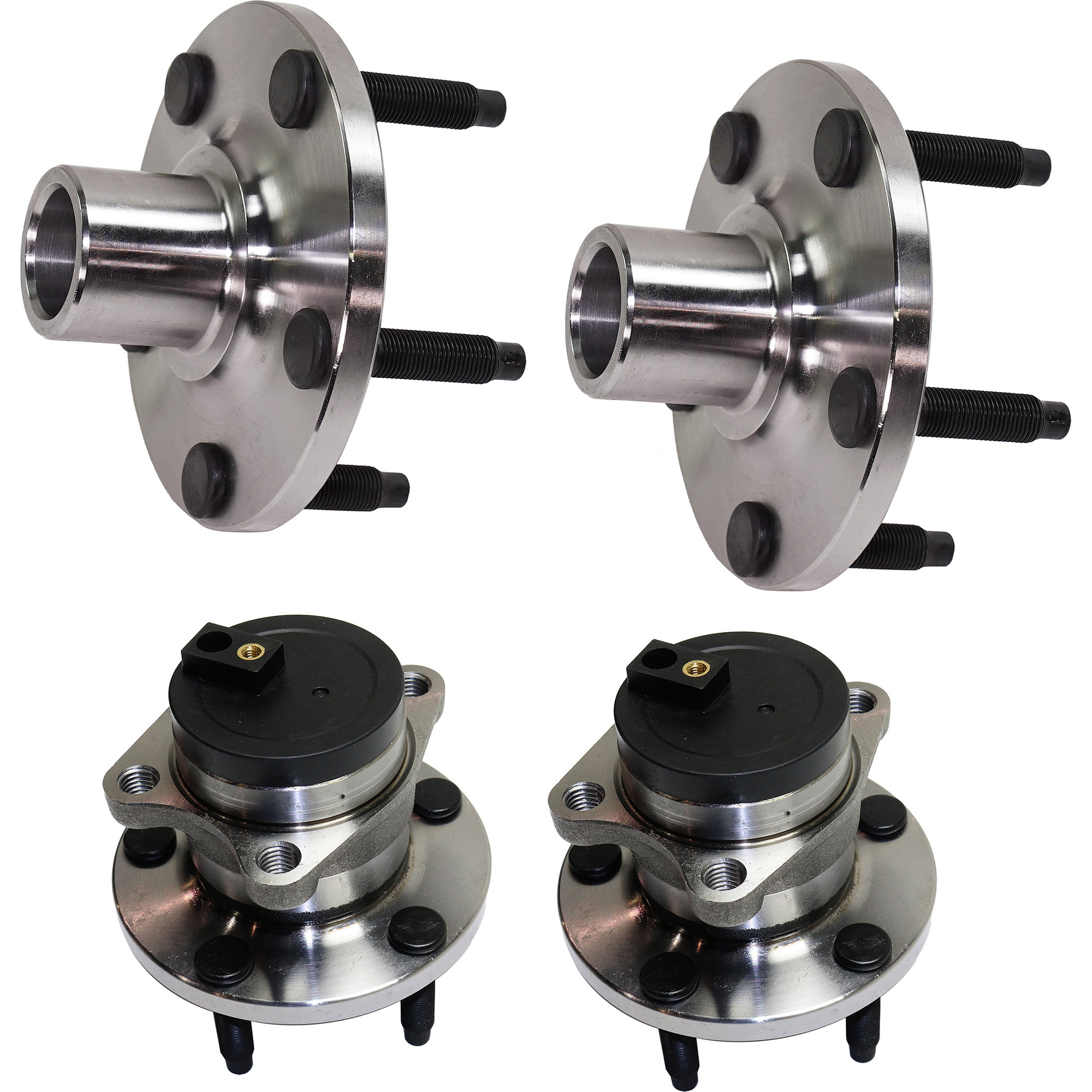 AM EDGE MKX 07-08 FRONT AND REAR HUB ASSEMBLY RH AND LH FWD SKU SET RF28370009-4 A OEM 712334-7250018-40261002-407610