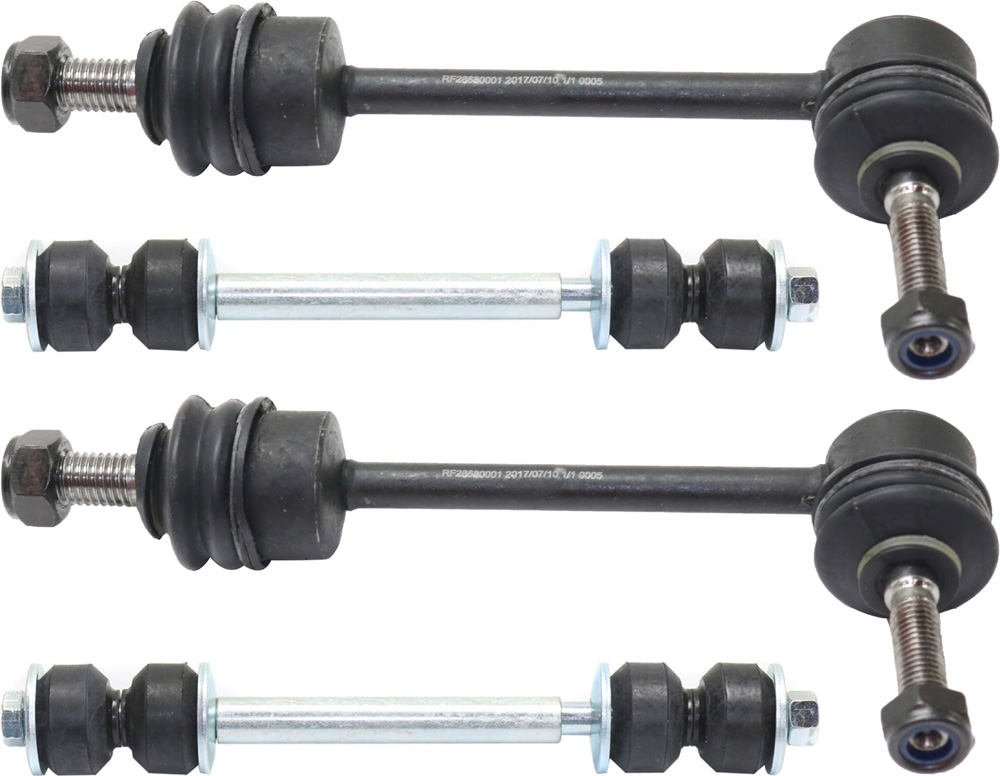 AM CROWN VICTORIA 98-02 FRONT AND REAR SWAY BAR LINK RH AND LH Set of 4 SKU SET RF28680001-4 OEM 18249-2651418-5451209-45G0209