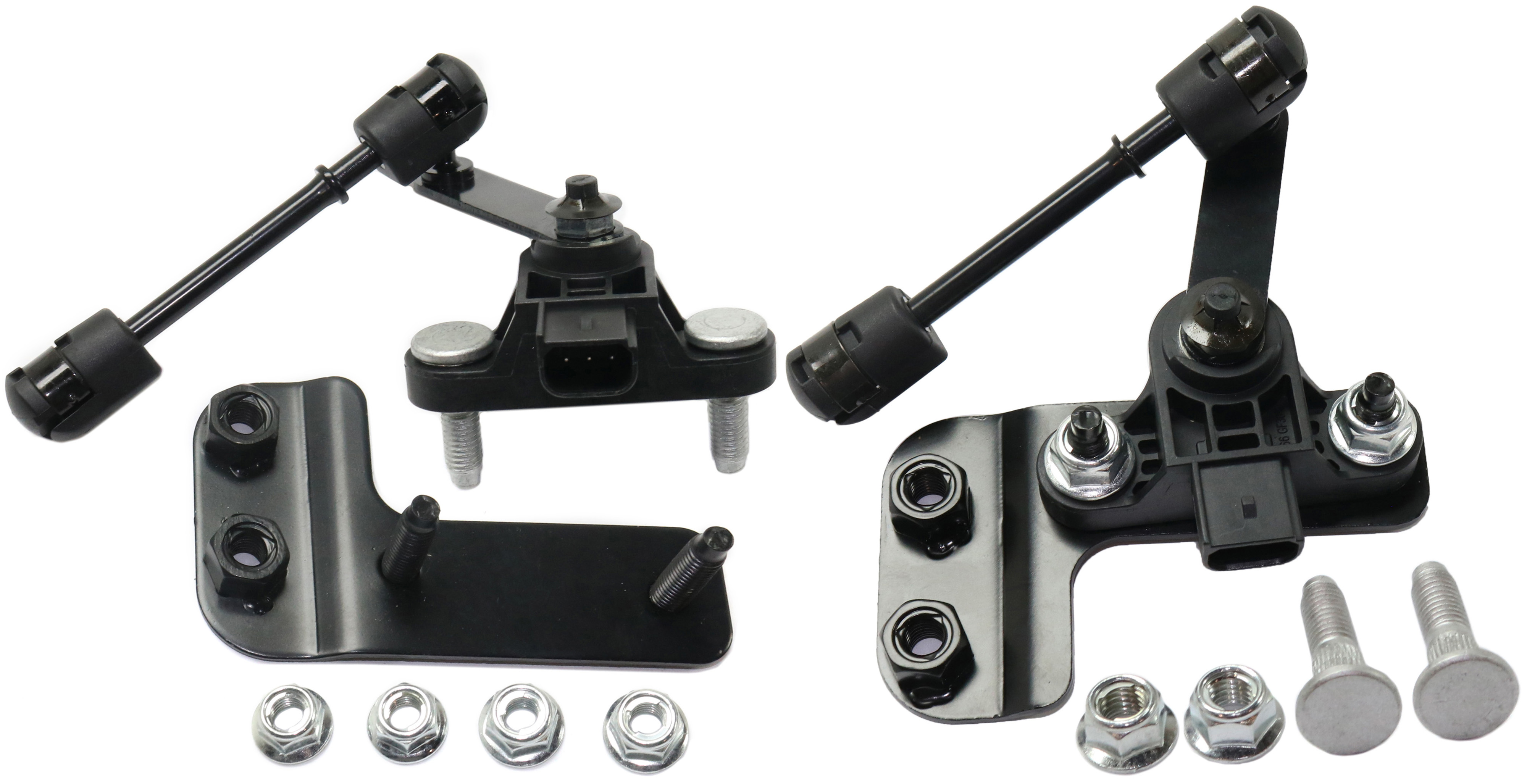AM EXPEDITION NAVIGATOR 03-06 FRONT SUSPENSION RIDE HEIGHT SENSOR RH AND LH w Linkage Arm SKU SET RF29020001