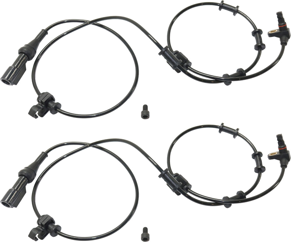AM EXPEDITION NAVIGATOR 03-06 FRONT ABS SPEED SENSOR RH AND LH 2 Male Blade Terminals Spindle Mounted SKU SET RF31080003-2 OEM 2L1Z2C204CA