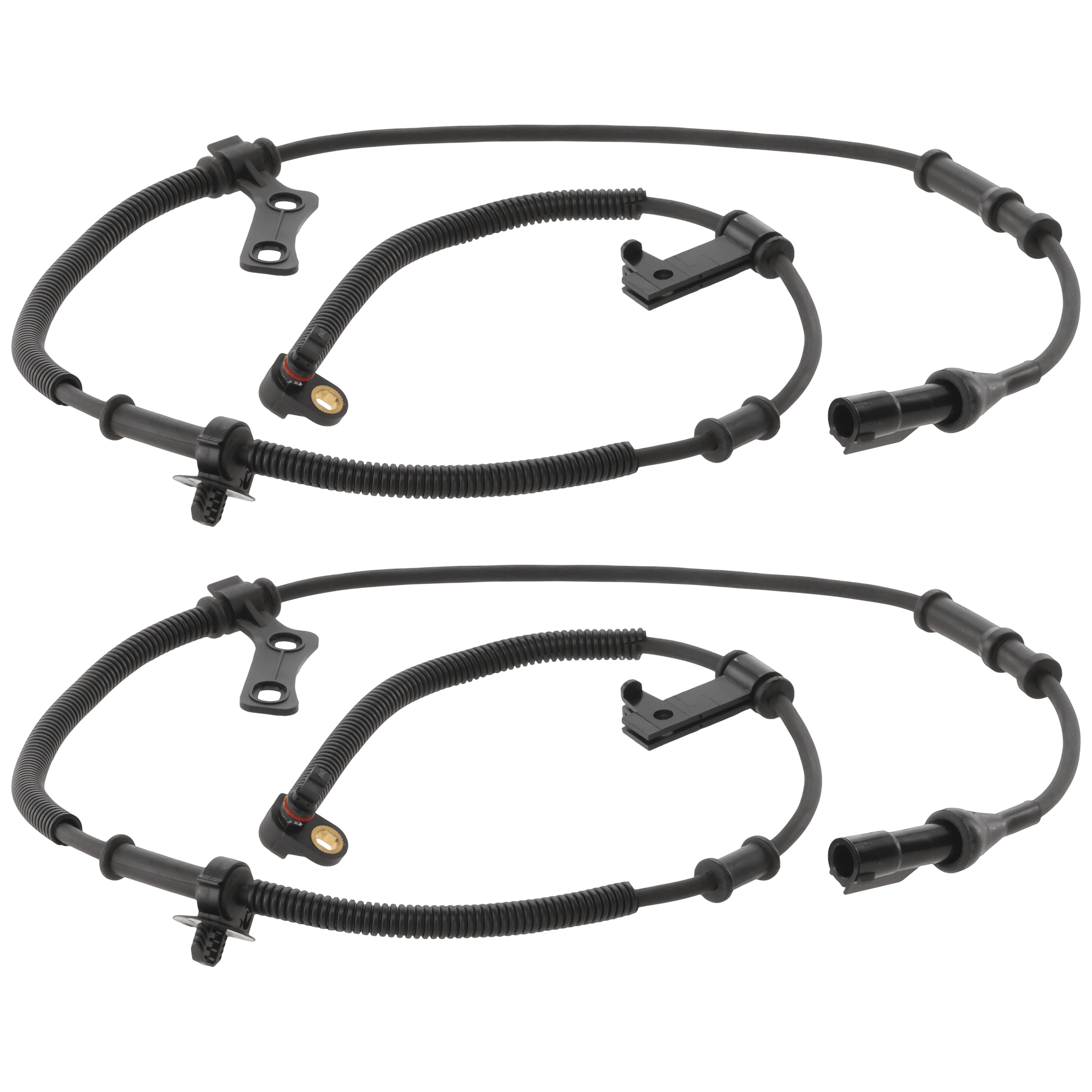 AM EXPLORER MOUNTAINEER 06-10 FRONT ABS SPEED SENSOR RH AND LH 2 Male Terminals Pin Type SKU SET RF31080020-2 OEM 6L2Z2C204A