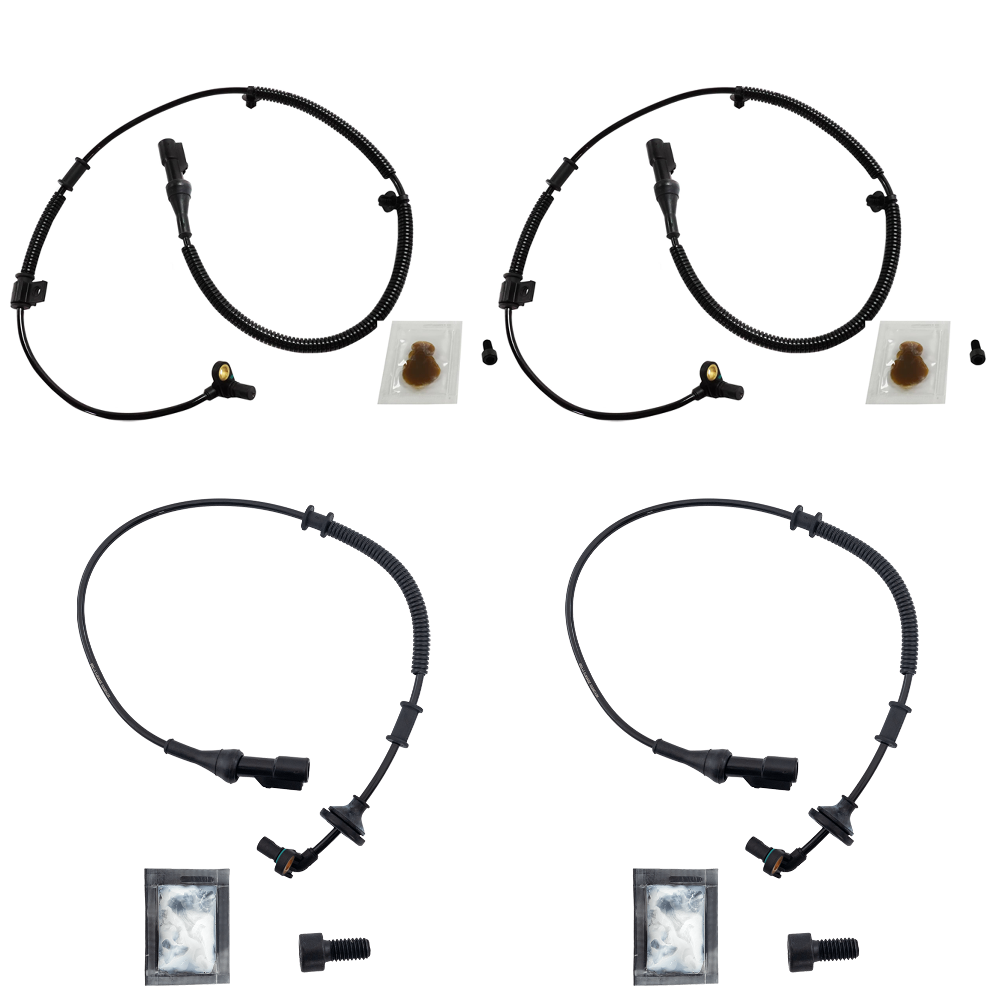 AM EXPEDITION 10-10 NAVIGATOR 10-10 FRONT AND REAR ABS SPEED SENSOR RH AND LH SKU SET RF31080022