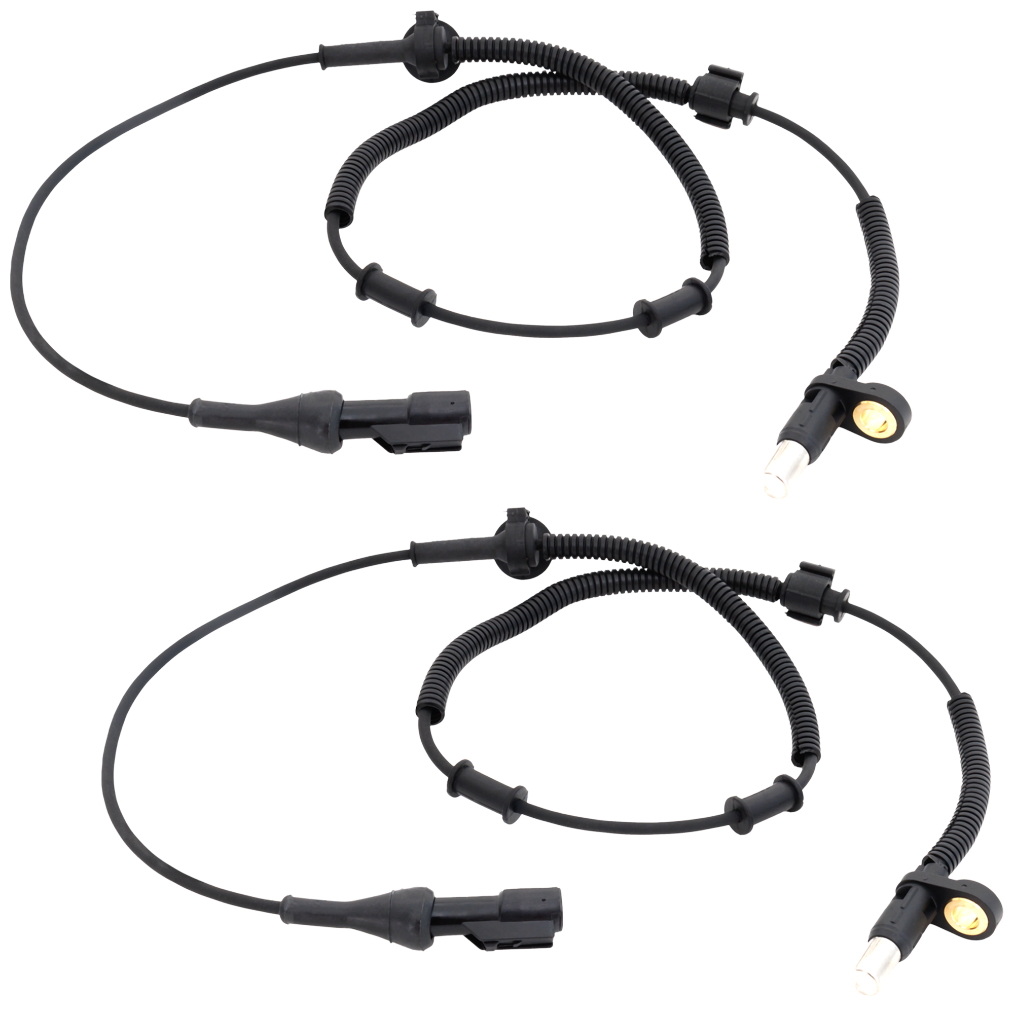 AM F 250 SUPER DUTY F 350 SUPER DUTY 05-07 FRONT ABS SPEED SENSOR RH AND LH Pin Type Spindle Mounted RWD SKU SET RF31080057-2 OEM 5C3Z2C204AB