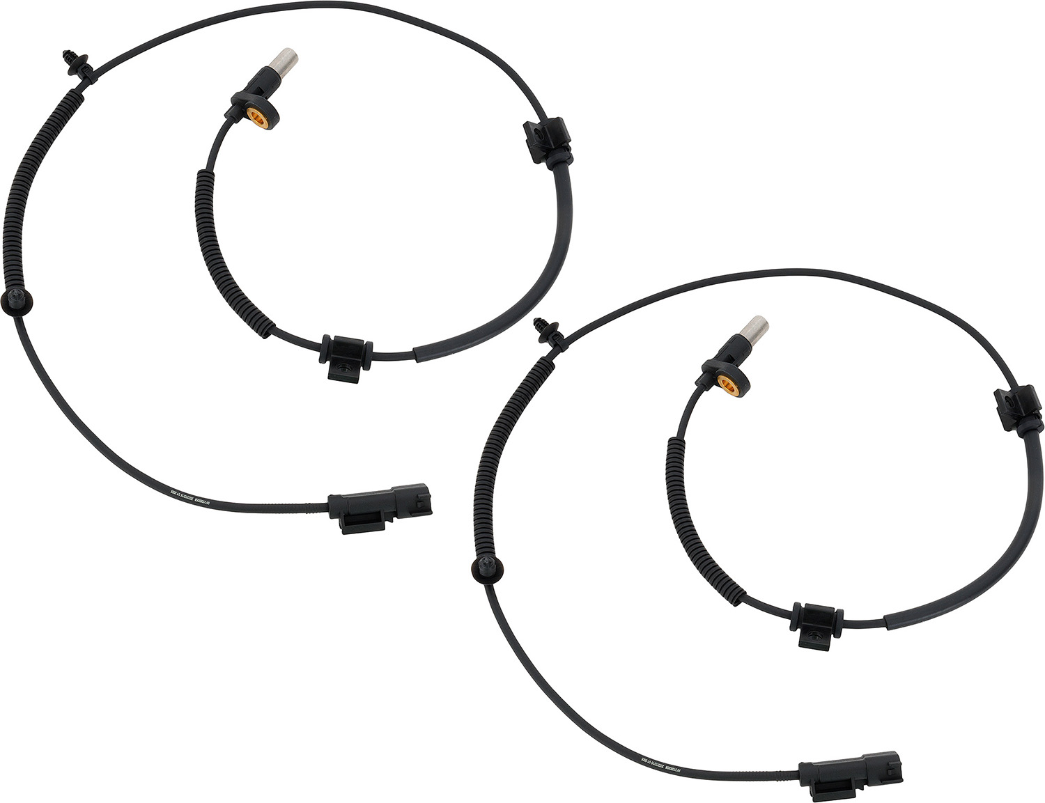 AM F SERIES SUPER DUTY 11-16 FRONT ABS SPEED SENSOR RH AND LH Spindle Mounted w Twin I Beam Suspension w o Stability Control SKU SET RF31080058-2 OEM BC3Z2C204A