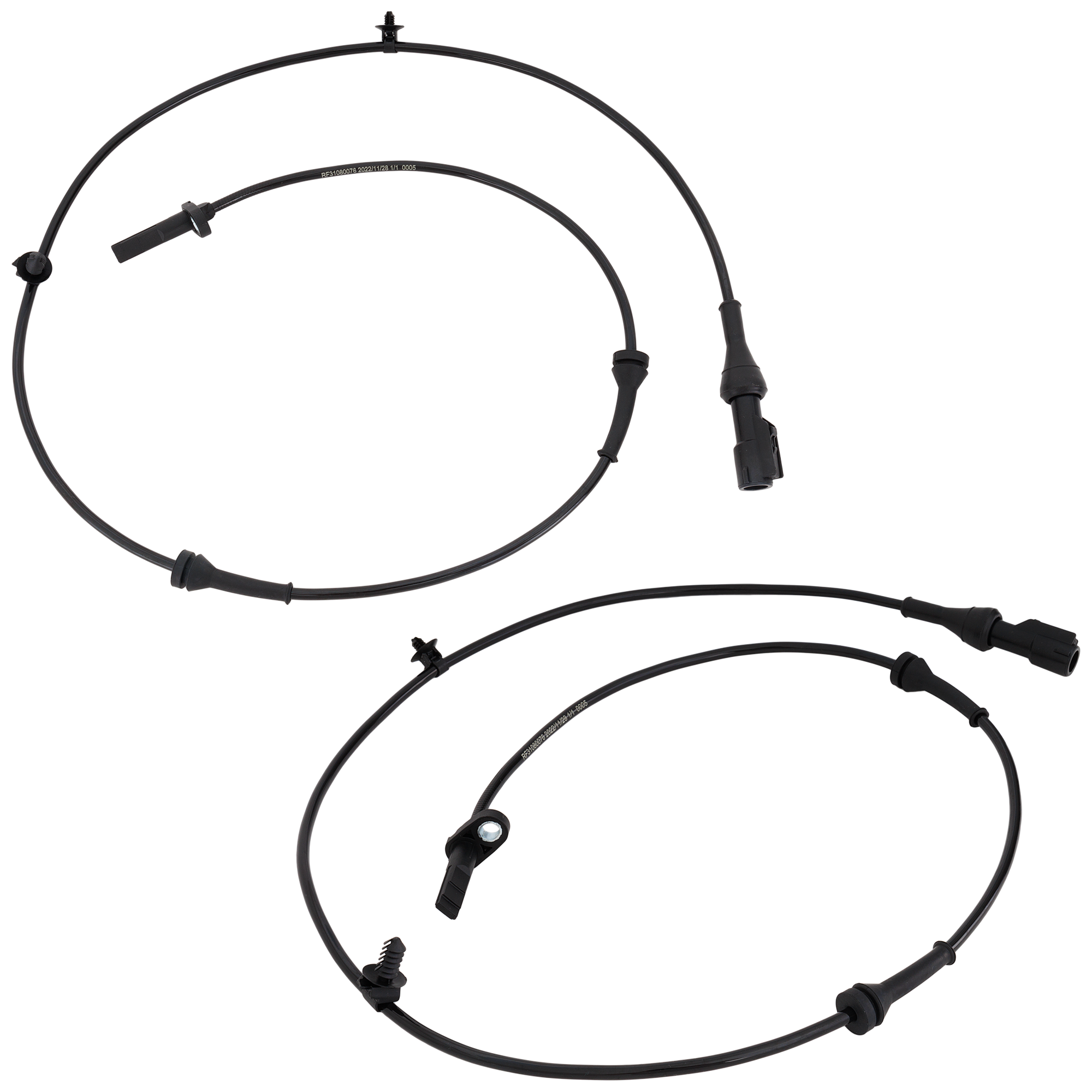 AM FIVE HUNDRED FREESTYLE 05-07 MKS 09-12 FRONT ABS SPEED SENSOR RH AND LH Wheel Mounted AWD FWD SKU SET RF31080076-2 OEM 8G1Z2C204A