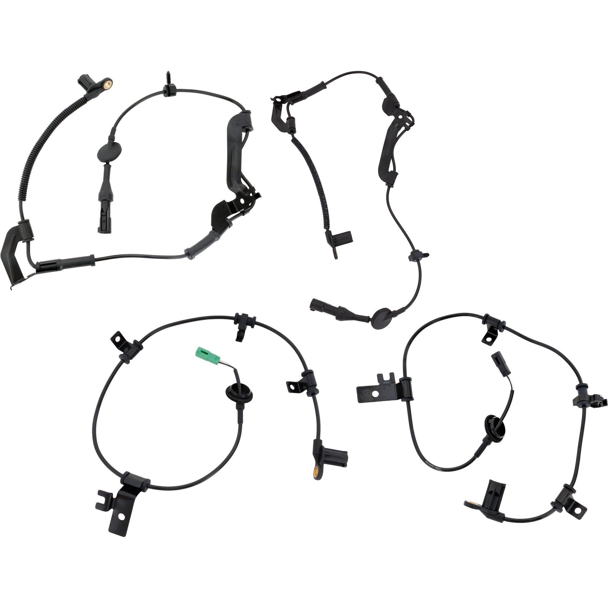 AM ESCAPE 09-12 MARINER 09-11 FRONT AND REAR ABS SPEED SENSOR RH AND LH SKU SET RF31080111 A OEM 9L8Z2C190A 9L8Z2C191A 9L8Z2C20