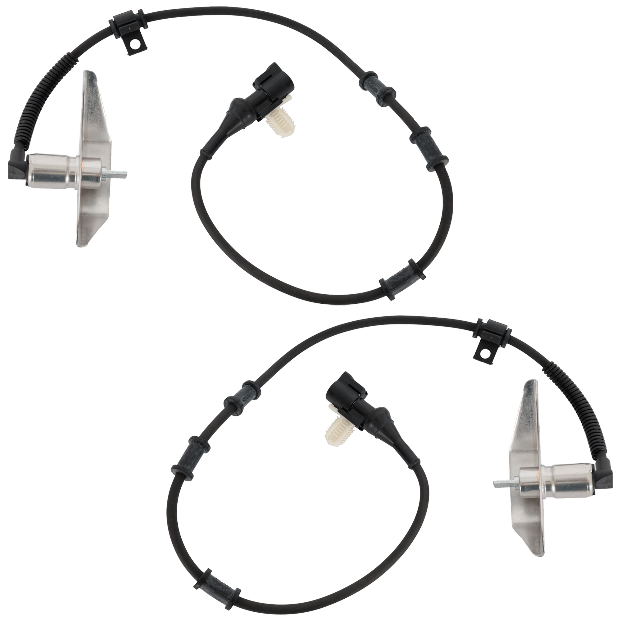 AM ECONOLINE VAN 95-04 FRONT ABS SPEED SENSOR RH AND LH Wheel Mounted 90 Deg. Angle SKU SET RF31080129 OEM F6UZ2C204AC F6UZ2C204AD