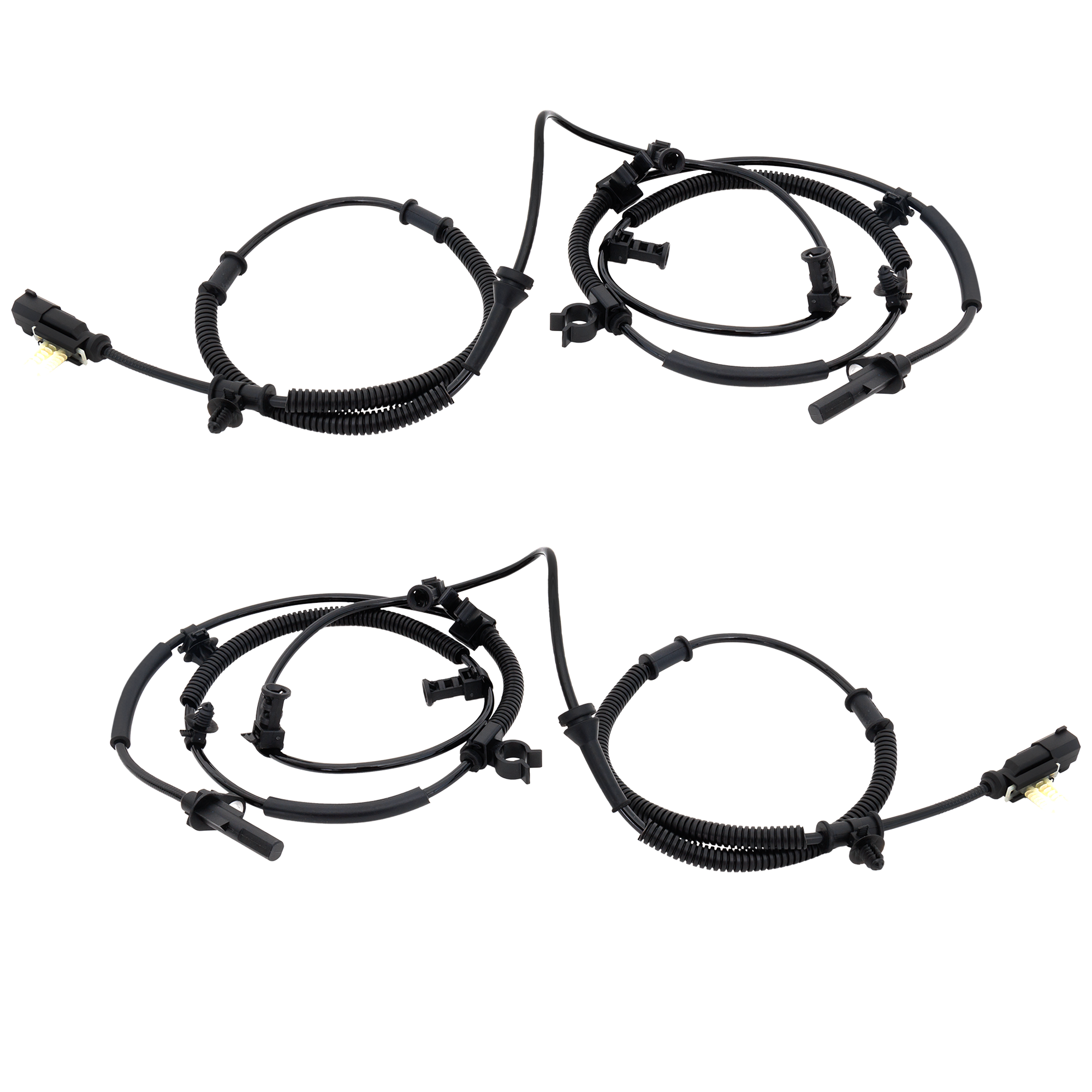 AM F 150-11-14 REAR ABS SPEED SENSOR RH AND LH Spindle Mounted SKU SET RF31080149 OEM BL3Z2C190E BL3Z2C190F
