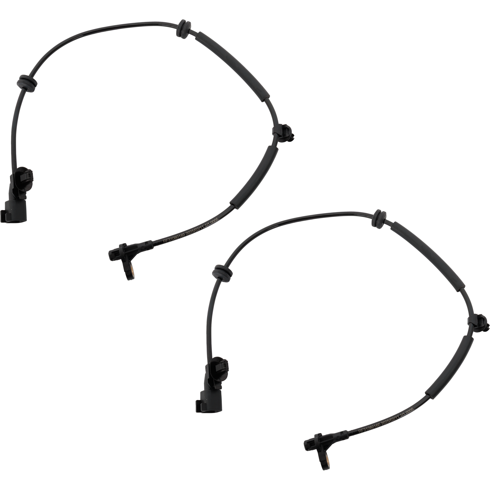 AM RAM 1500-19-20 REAR ABS SPEED SENSOR RH AND LH 2 Male Blade Terminals Female Square Connector SKU SET RF31080160-2 OEM GN1Z2C190F