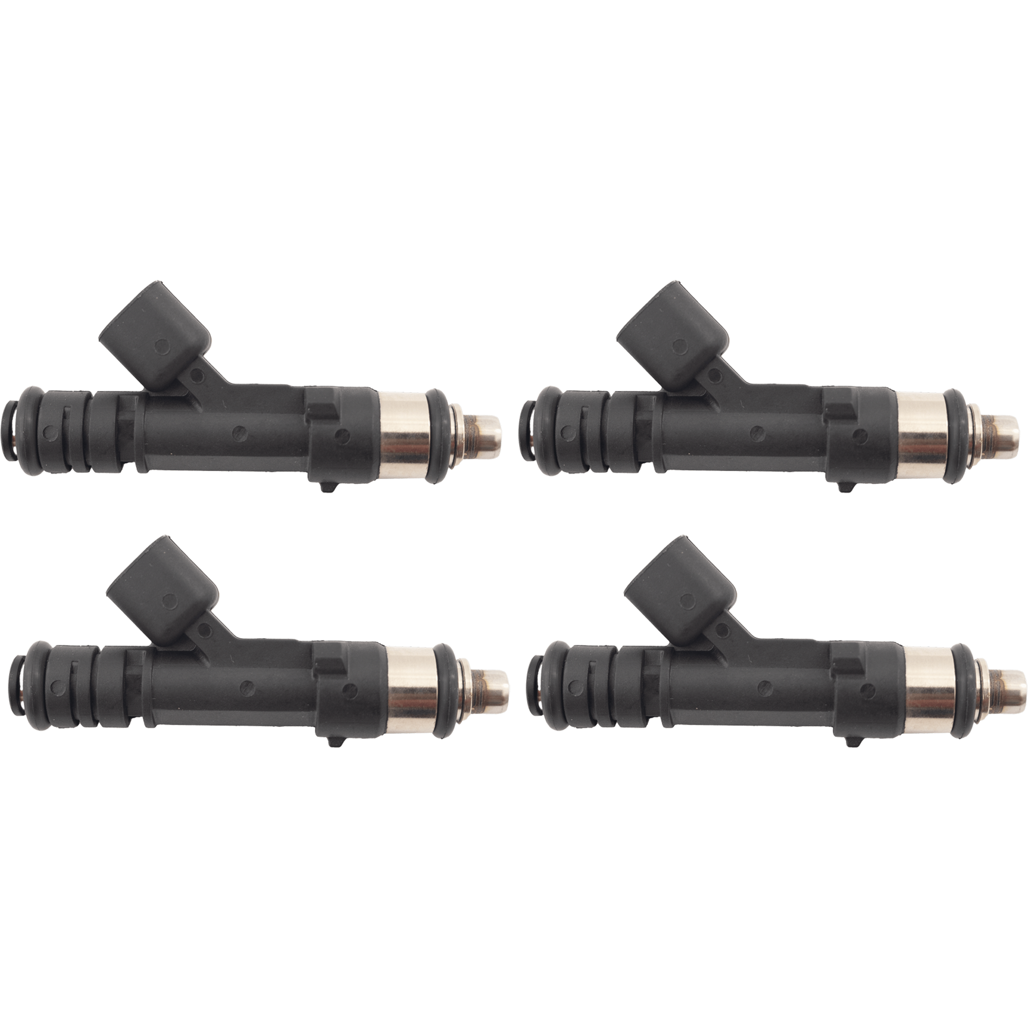 AM FUSION 06-09 RANGER 07-11 FUEL INJECTOR 2 Male Blade Terminal Top Feed System Type Ranger 2.3L Eng. Set of 4 SKU SET RF31430011-4