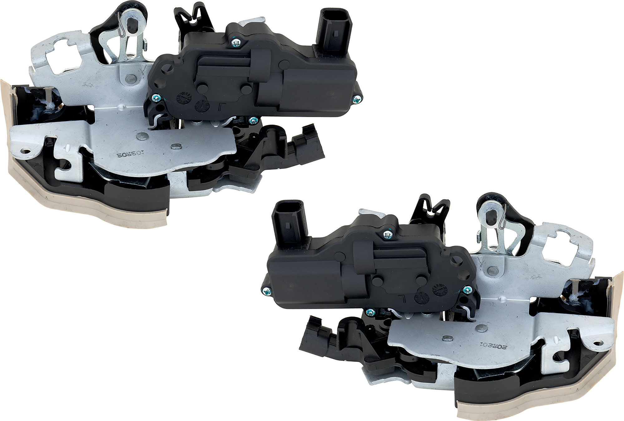 AM F 150-18-20 REAR DOOR LOCK ACTUATOR RH AND LH w Latch SKU SET RF31530023 OEM CK2Z1526412J HL3Z1526412D JL3Z