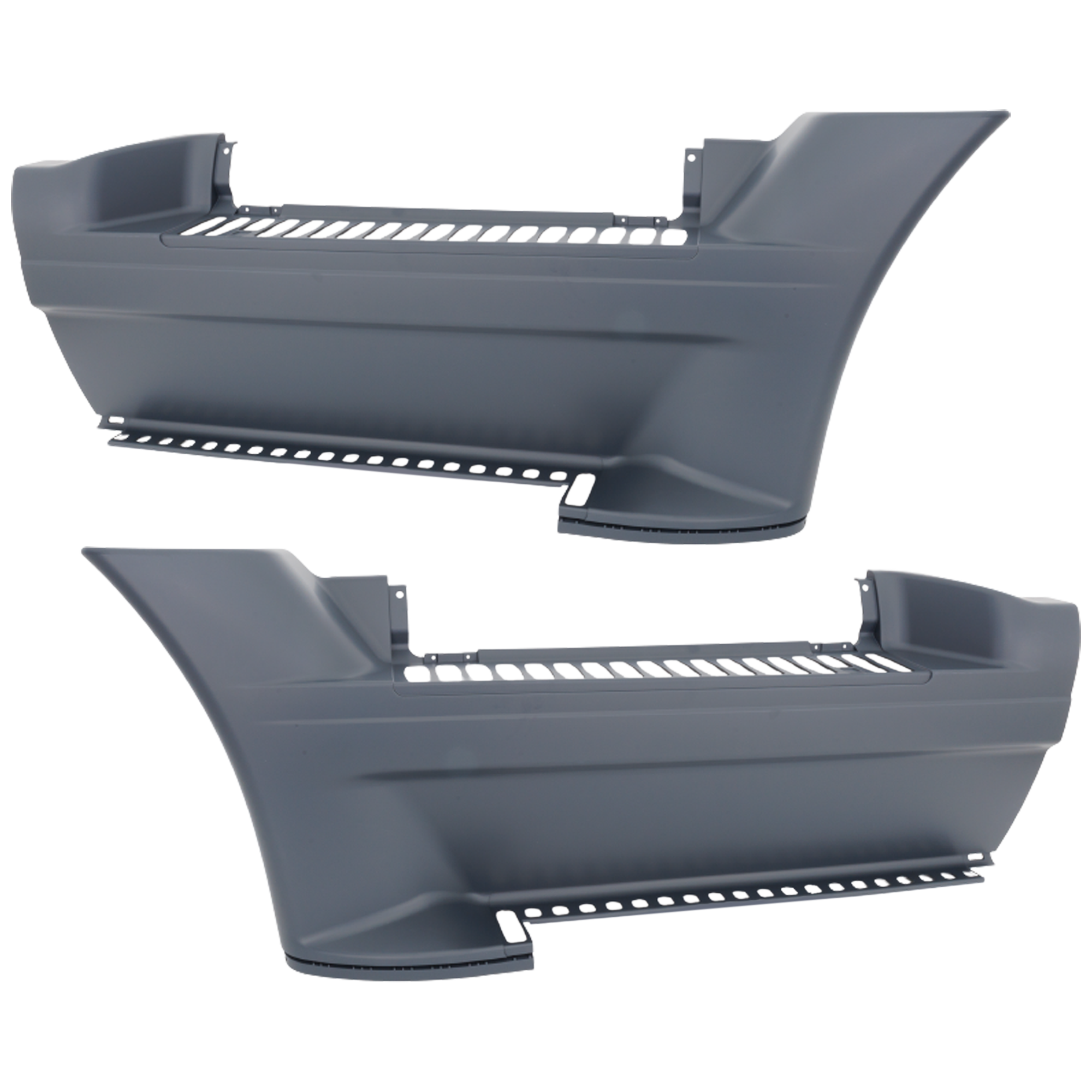 AM FREIGHTLINER CASCADIA 08-12 SIDE SKIRT RH AND LH Gray Side Fairings SKU SET RF35070003 HD OEM A2267791003 A2261126000