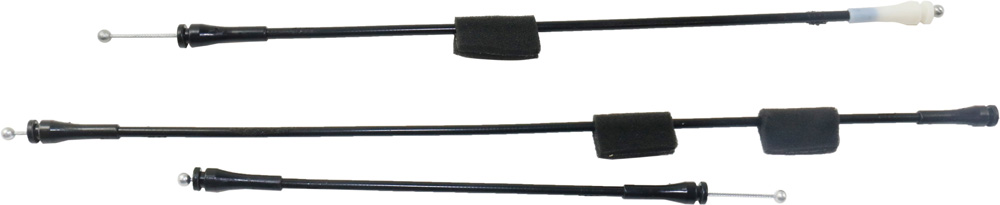AM E SERIES ECONOLINE VAN 92-18 REAR DOOR LATCH CABLE RH AND LH Cargo Door SKU SET RF42210001 OEM 8C2Z15431A02C 8C2Z15431A03A