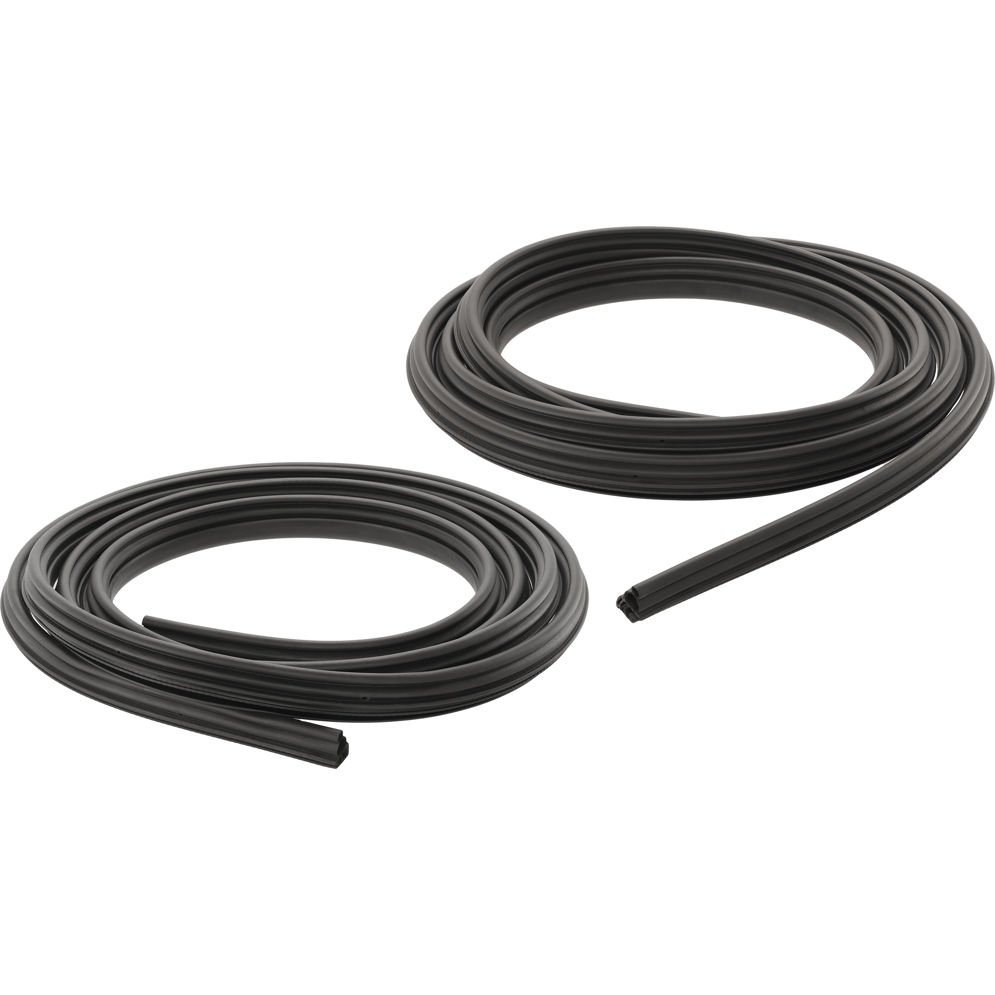 AM F 150-04-08 FRONT DOOR WEATHERSTRIP RH AND LH Door Opening On Body Extended Cab SKU SET RF45010003 Partslink FO1391174 OEM 7L3Z1820708A 7L3Z1820709A