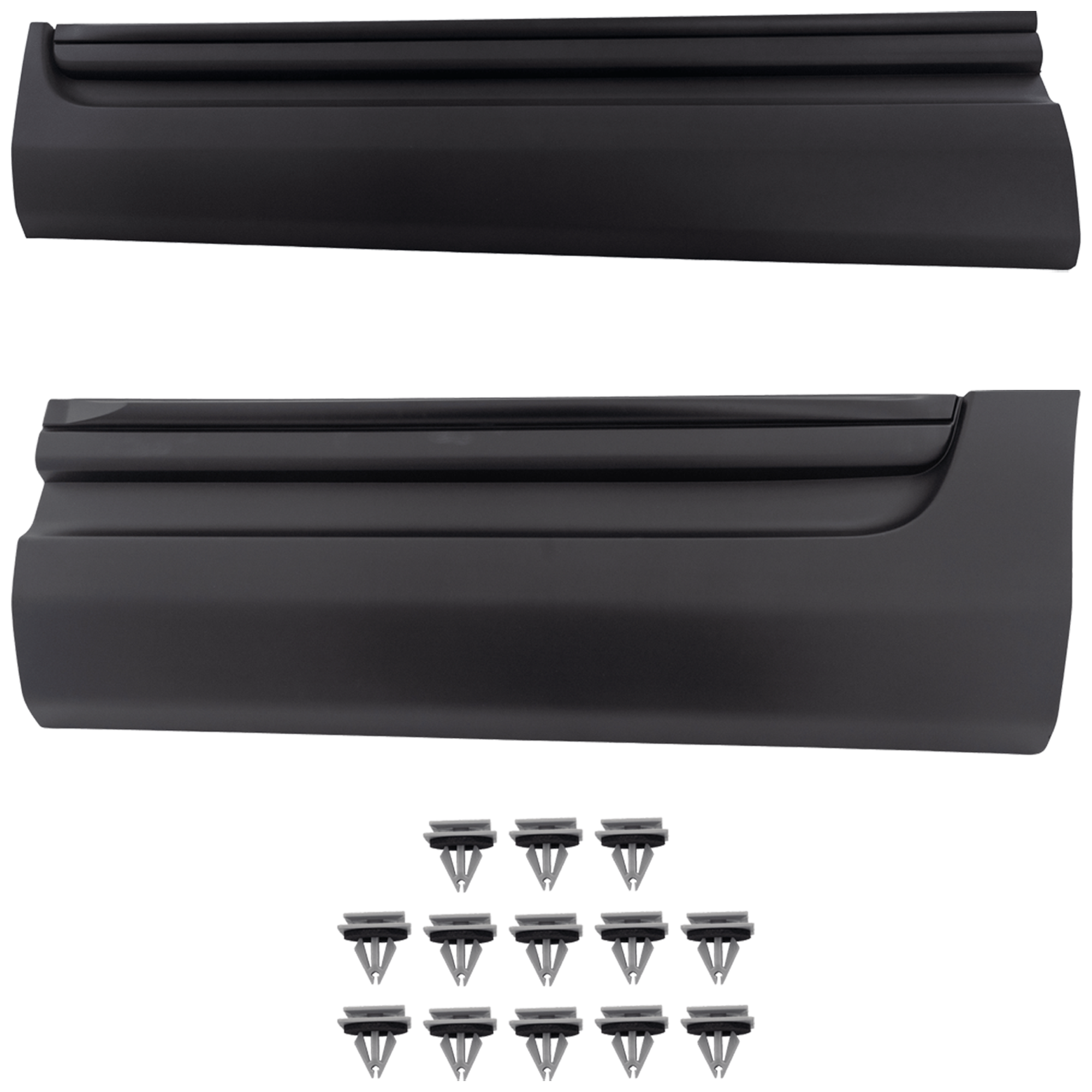 AM EXPLORER 11-15 POLICE INTERCEPTOR UTILITY 13-15 FRONT AND REAR DOOR MOLDING LH Textured SKU SET RF46170006 A