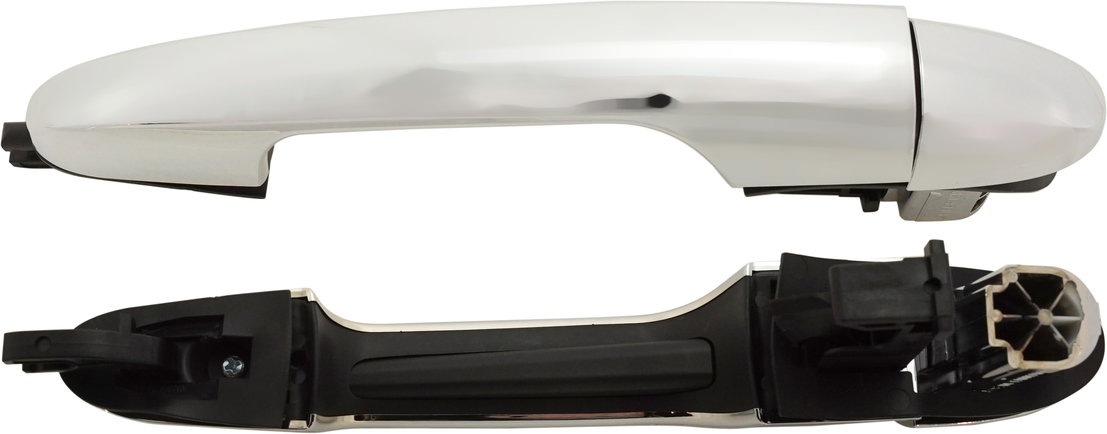 AM FIAT 500L 14-16 FRONT REAR DOOR HANDLE LH Set of 2 Outside Chrome w o Key hole Easy Pop Sport Lounge Model SKU SET RF46210014K 2 OEM 5NF30SZV0AA