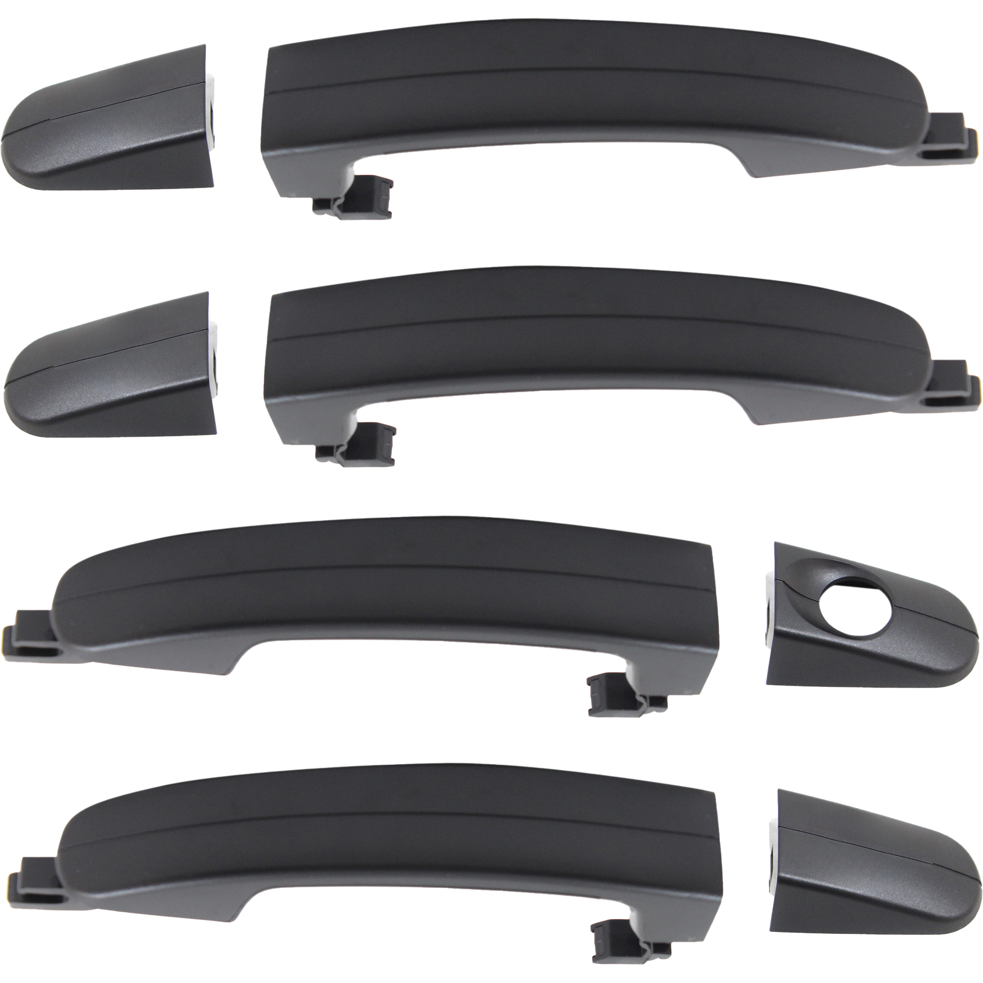AM FOCUS 12-18 TRANSIT CONNECT 14-24 FRONT EXTERIOR DOOR HANDLE SET Set of 4 SKU SET RF46210037K 4 OEM CV6Z5422404DA AM5Z17218B08A CJ